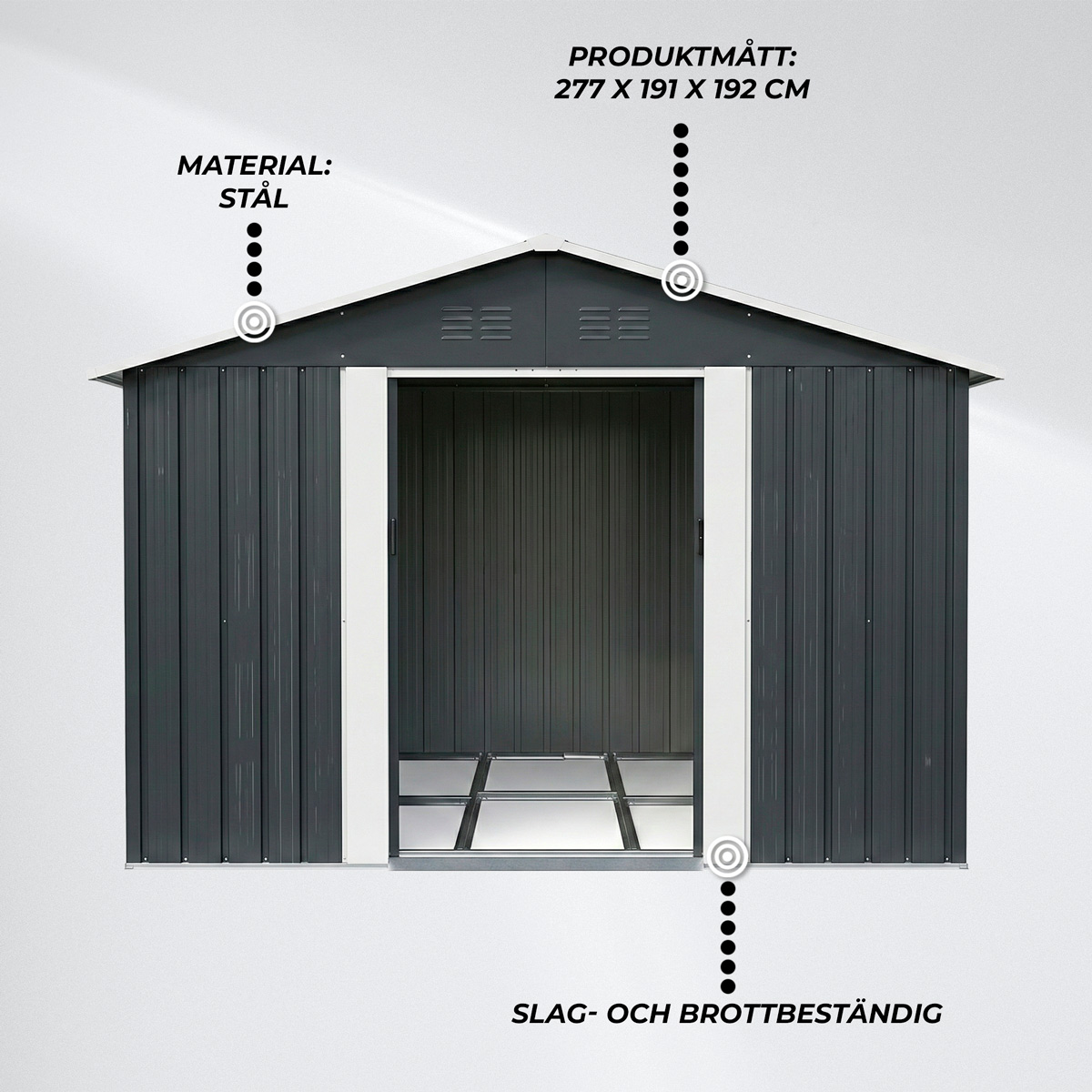 Redskapsbod Fornorth 5.29m2