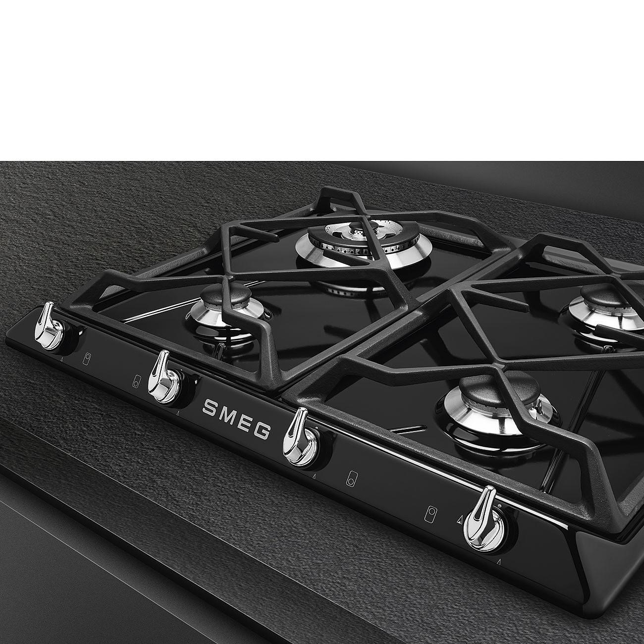 Smeg Gashäll Victoria SR964NGH Sort