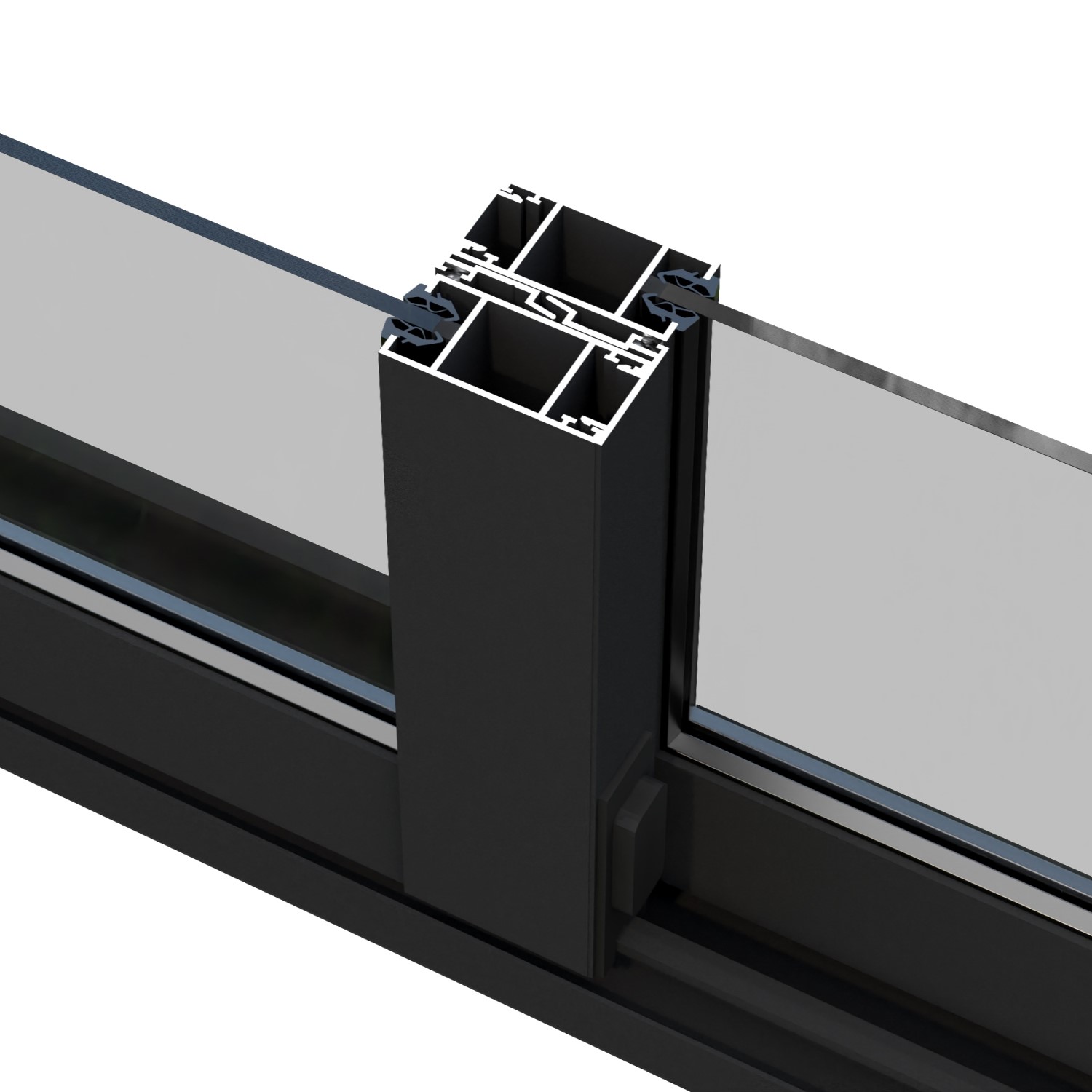 Skyvedør Palmako SLIDE 1-Lags Aluminium