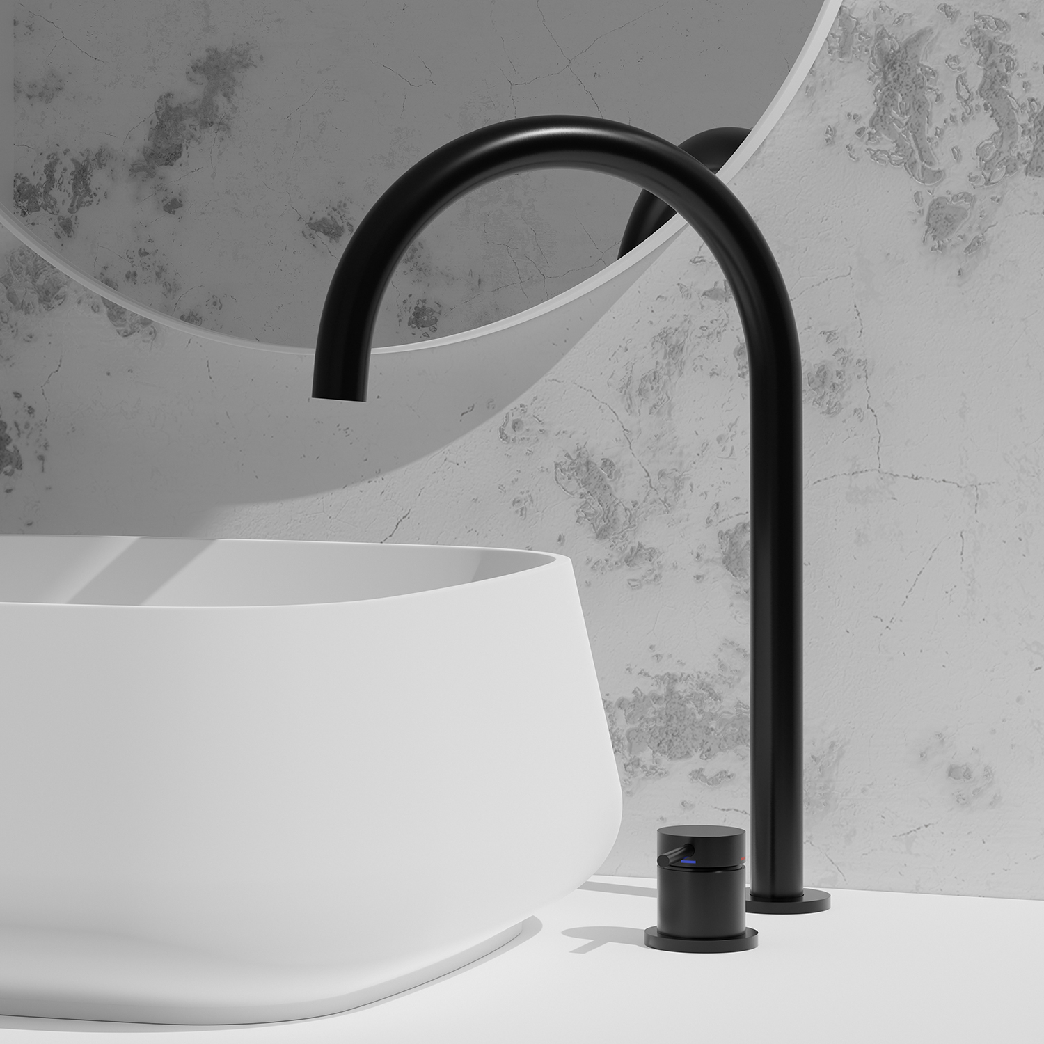 Kjøkkenbatteri Scandtap Steel Harmonized K2