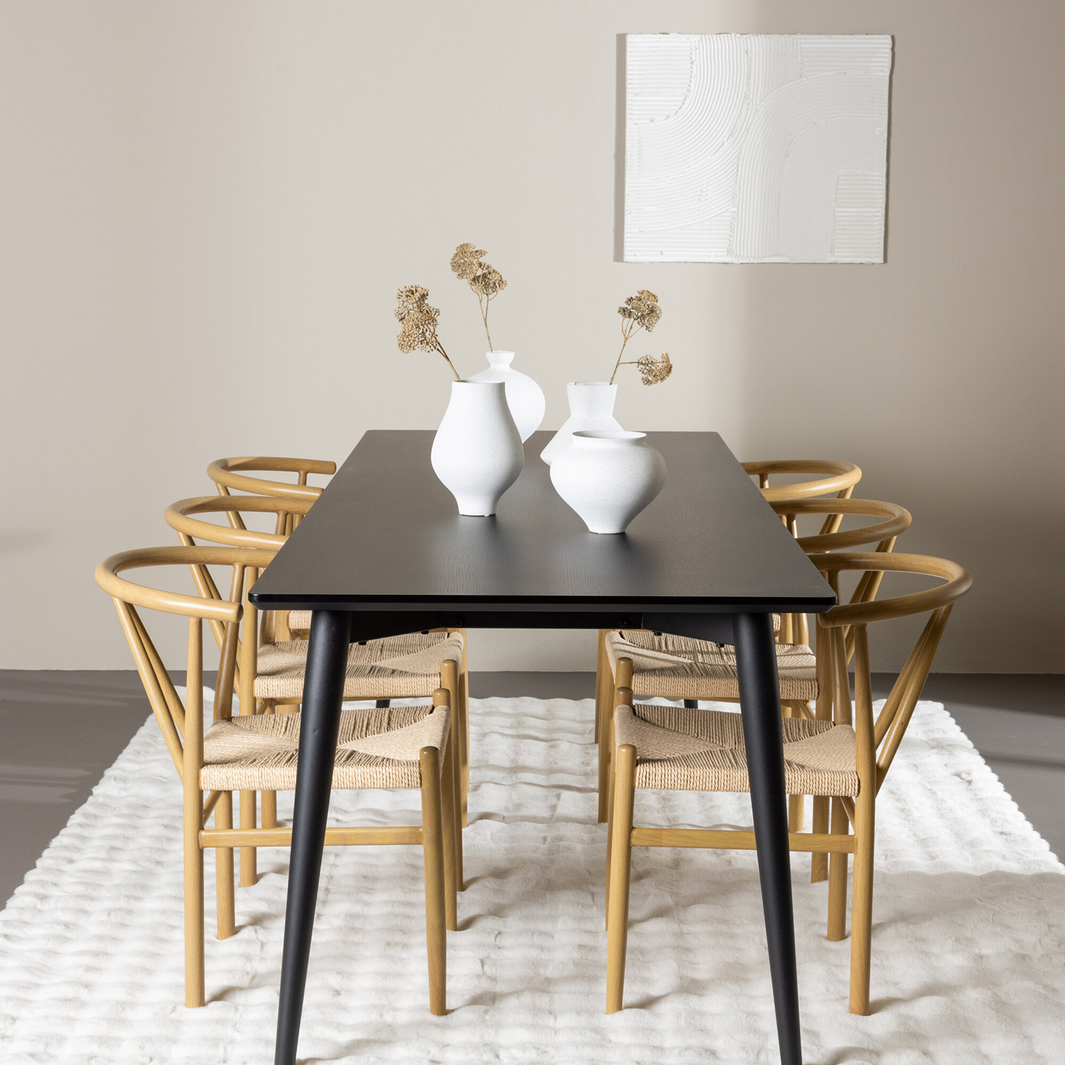 Sort/Beige