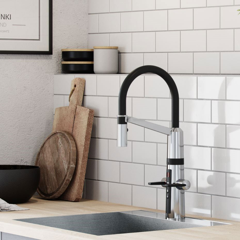 Kjøkkenbatteri Oras Optima SemiPro Hybrid
