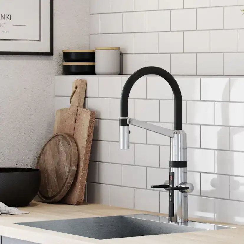 Kjøkkenbatteri Oras Optima SemiPro Hybrid