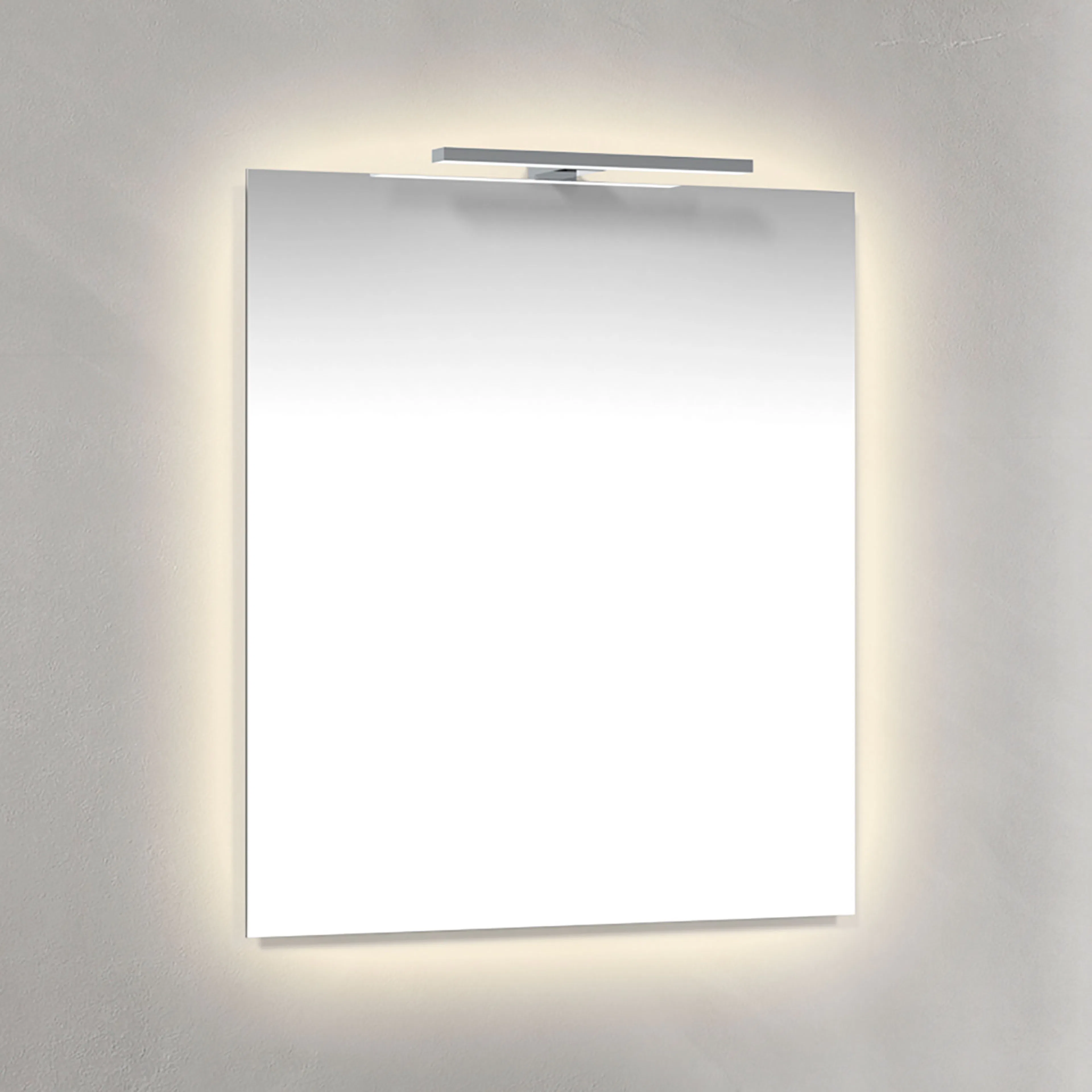 Spegel 60x70 Amb T-LED Bredde: 600 mm