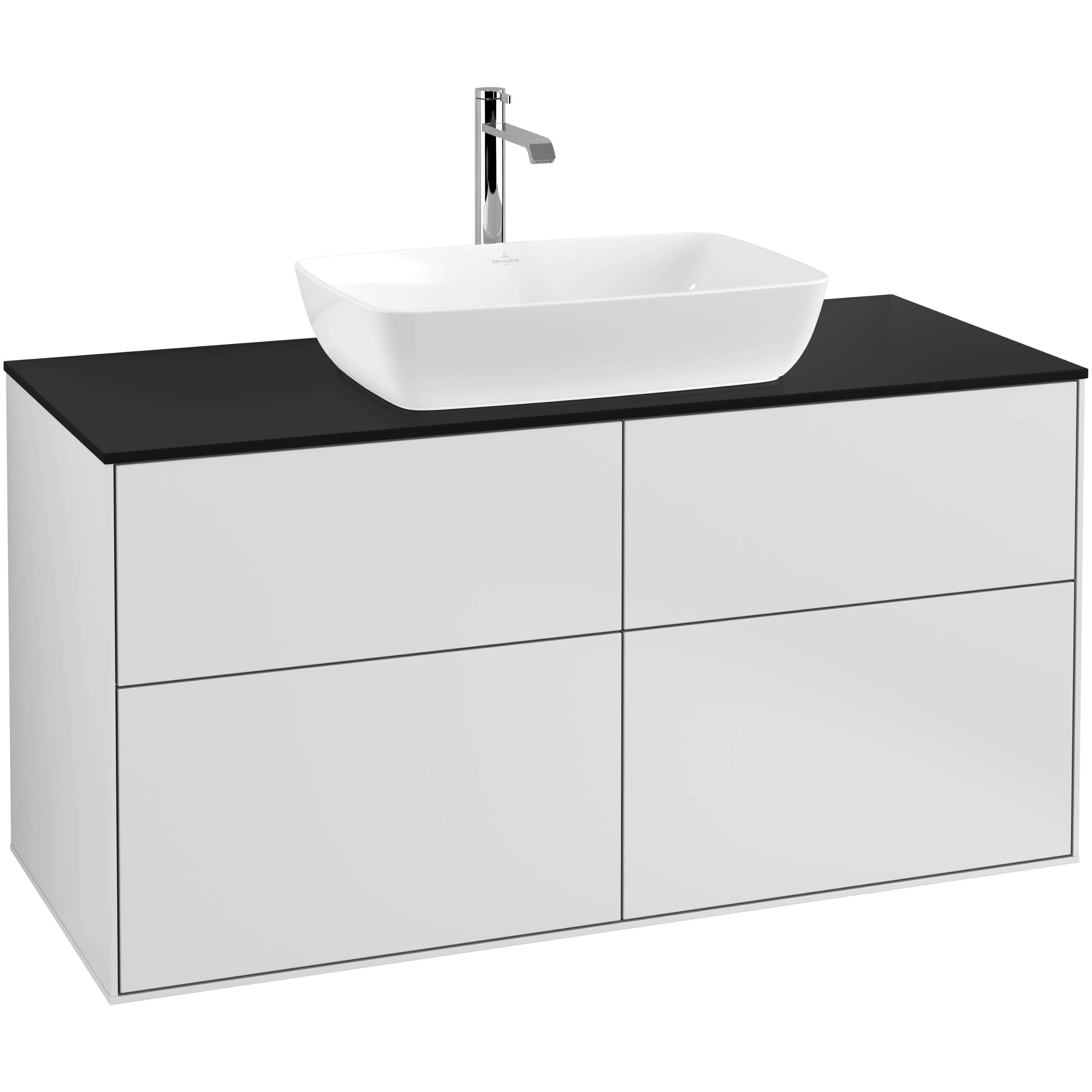 Tv&auml;ttst&auml;llssk&aring;p Villeroy & Boch Finion med 4 L&aring;dor och B&auml;nkskiva f&ouml;r Frist&aring;ende Tv&auml;ttst&auml;ll fr&aring;n Artis & Collaro