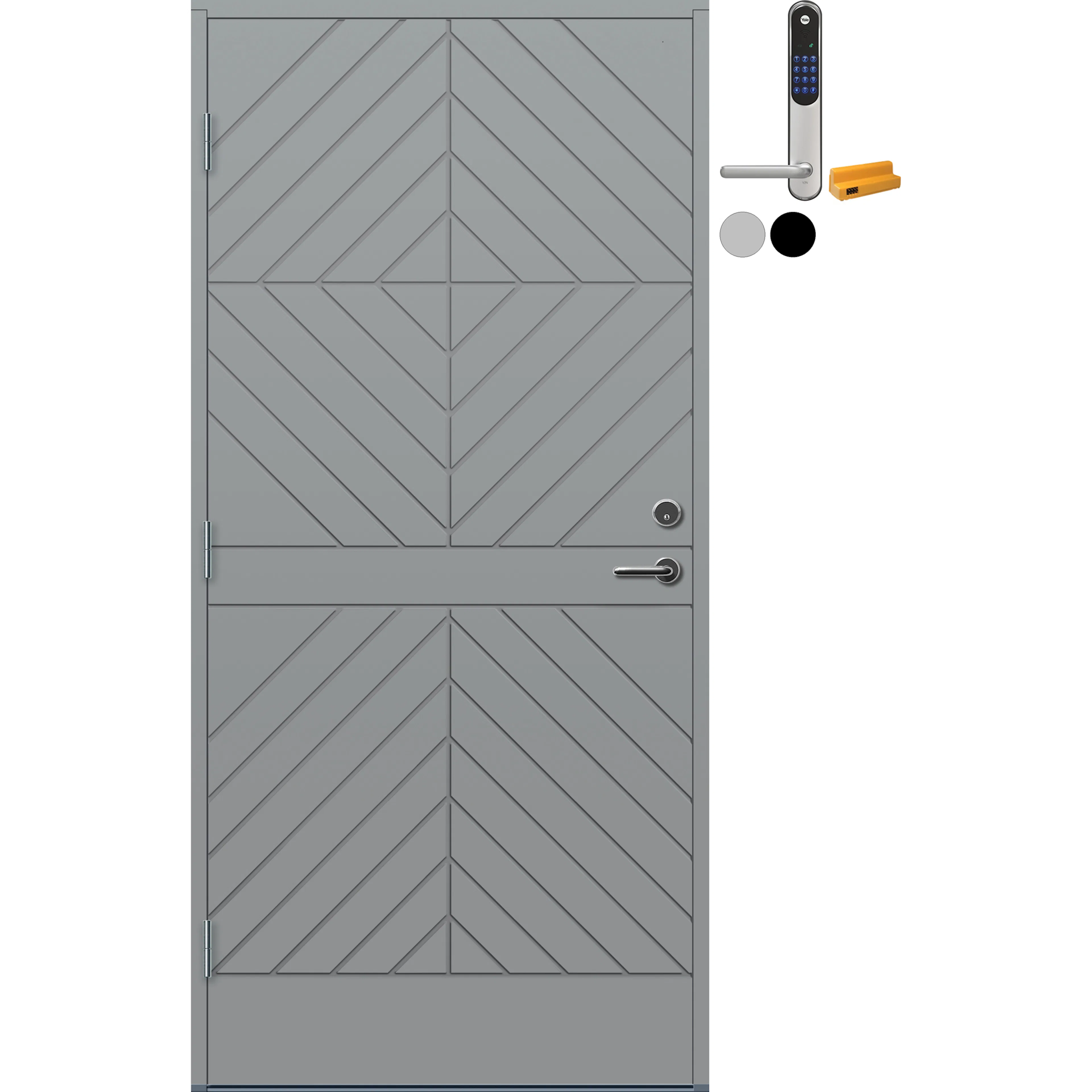 NCS S-3502-B, Lys Grå