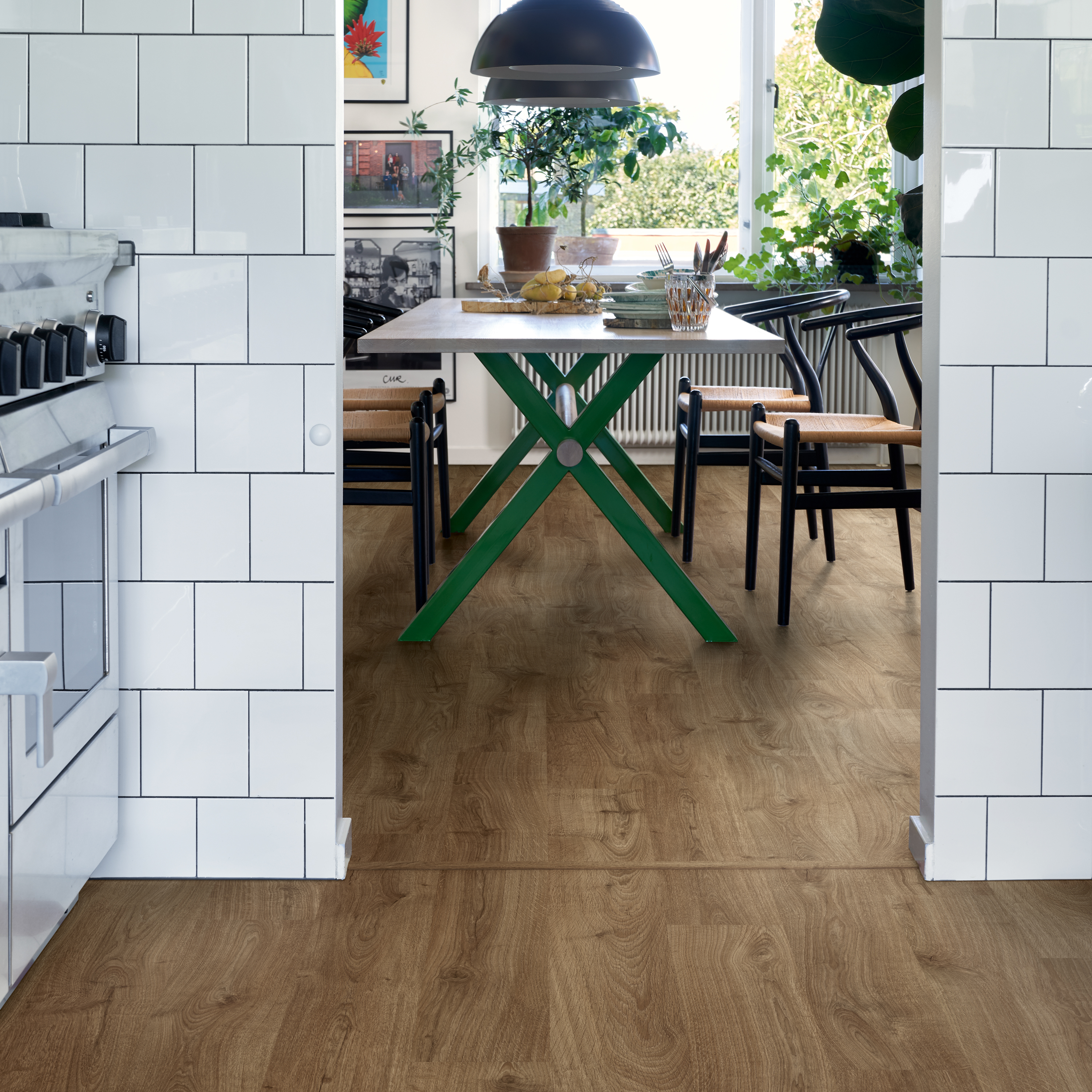 Laminatgulv Pergo Roskilde Brown Valley Oak, 1-Stav
