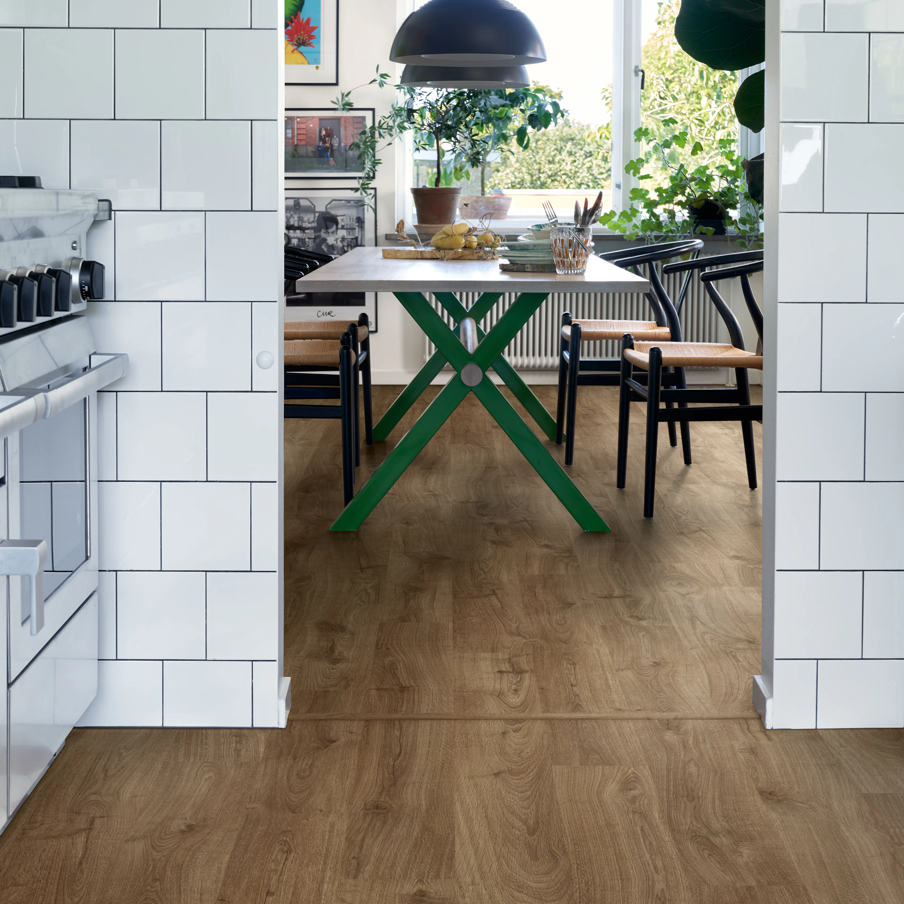 Laminatgulv Pergo Roskilde Brown Valley Oak, 1-Stav