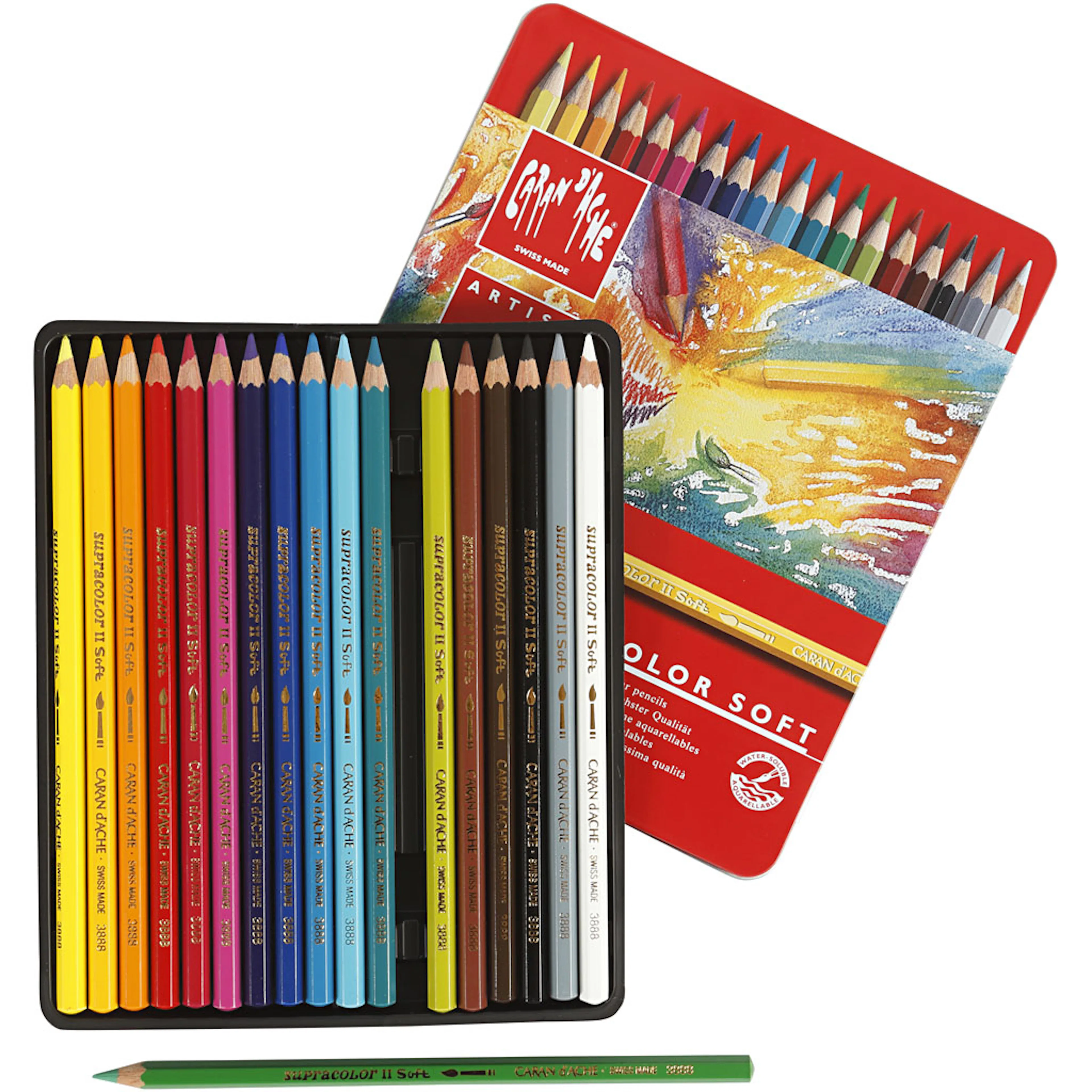 Fargeblyanter Creativ Company Supracolor ll Ass Farger 18 stk/1 Pk