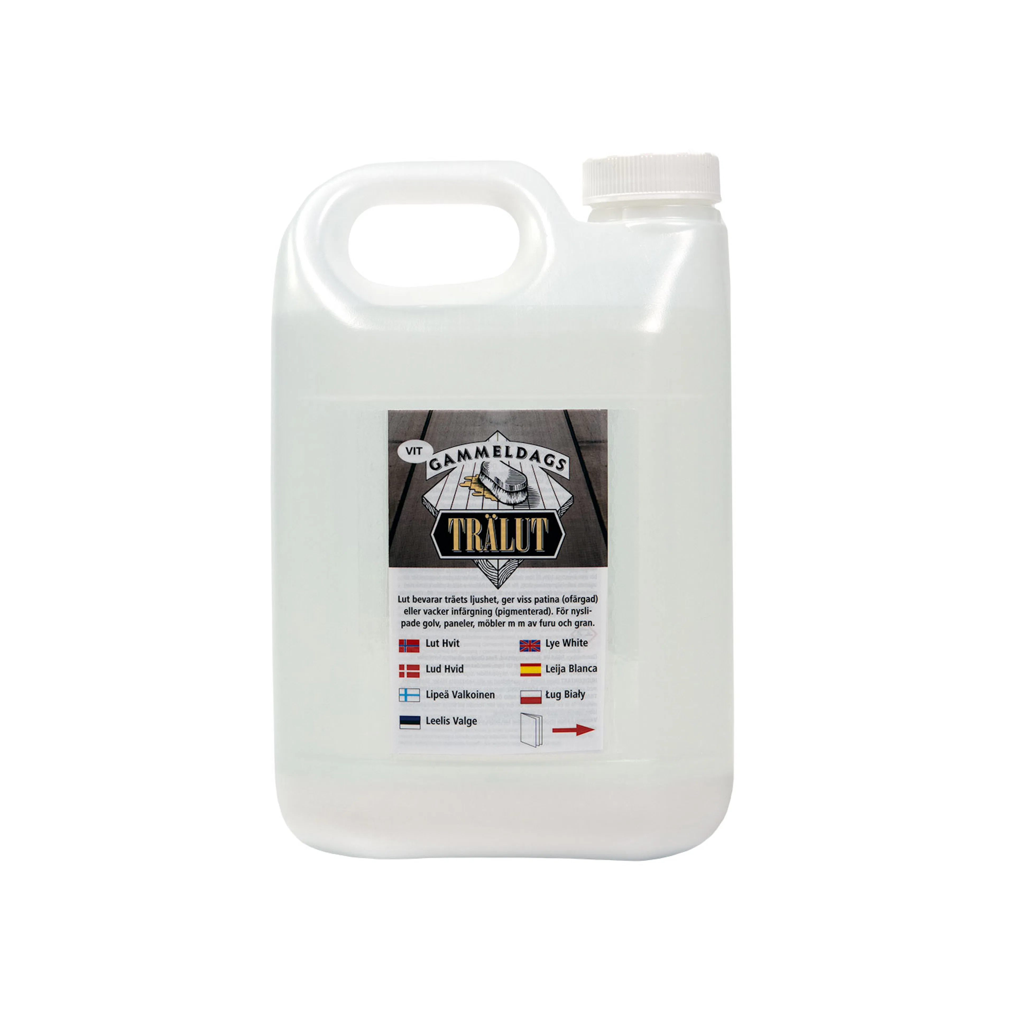 TRÄLUT GAMMELDAGS VIT 2,5 L 2,5 liter