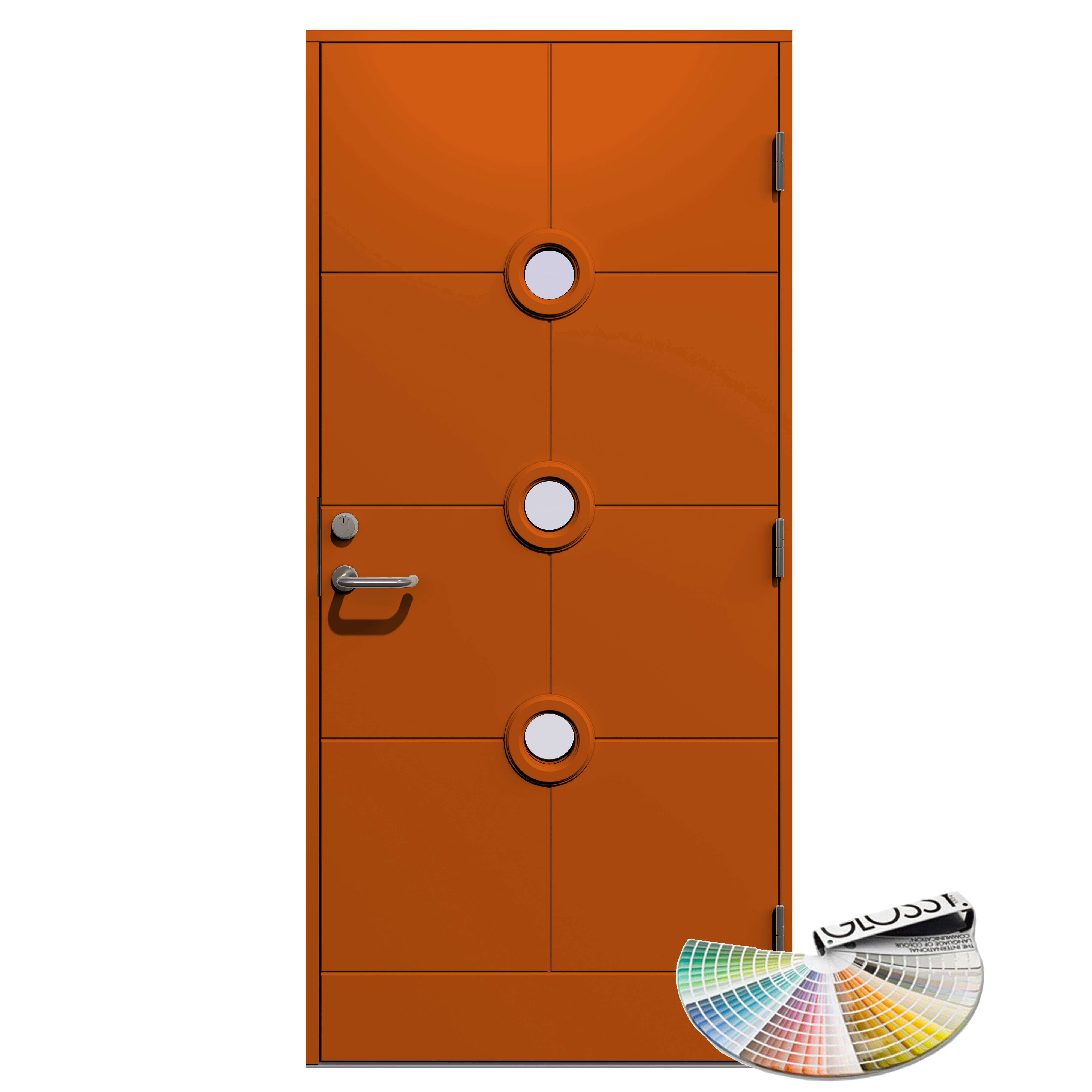 DØR YD HELIOS  GL 10X21H NCS M 100x210 - Høyre