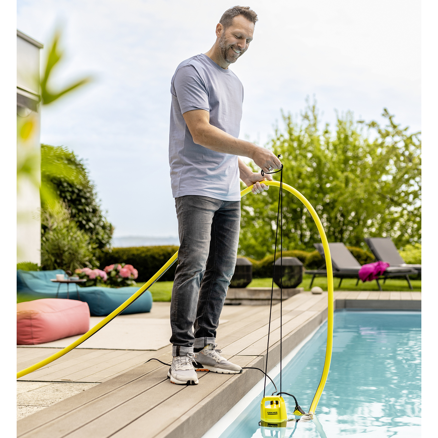 Nedsenkbar Pumpe Kärcher SP 9.000 Flat