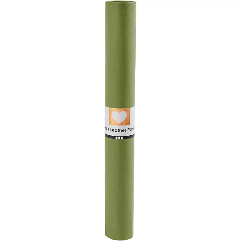 Lærpapir Creativ Company B50 cm Ensfarget 1 m/1 Rl