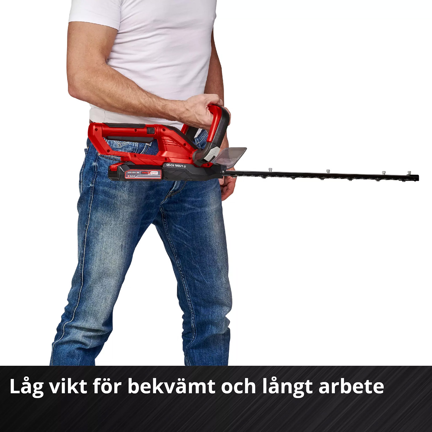 Hekksaks Einhell GE-CH 1855/1 med Batteri & Lader