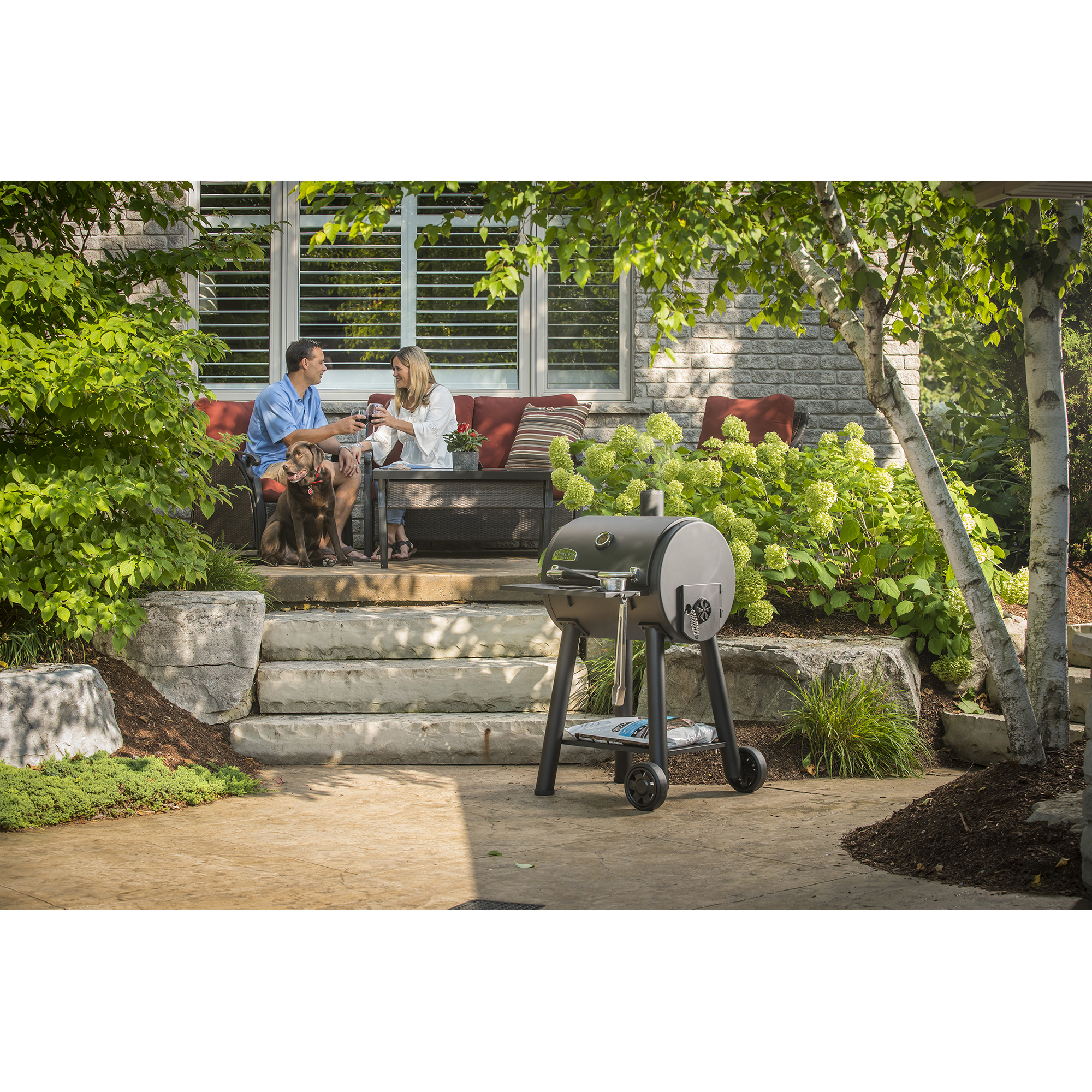 Offsetgrill-Røyk Broil King Offset Smoker 400