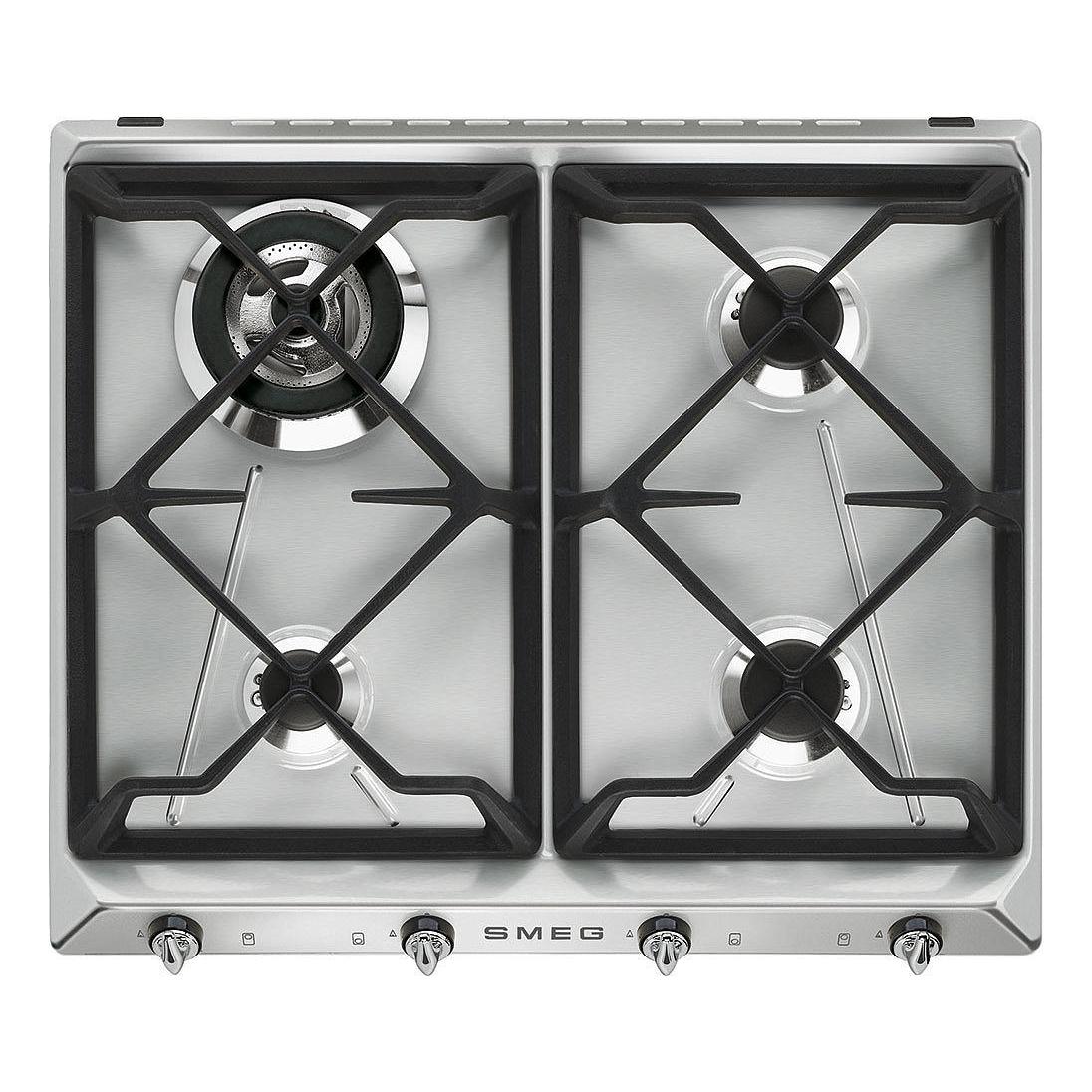 Smeg Gashäll Victoria SR964XGH Rustfritt stål