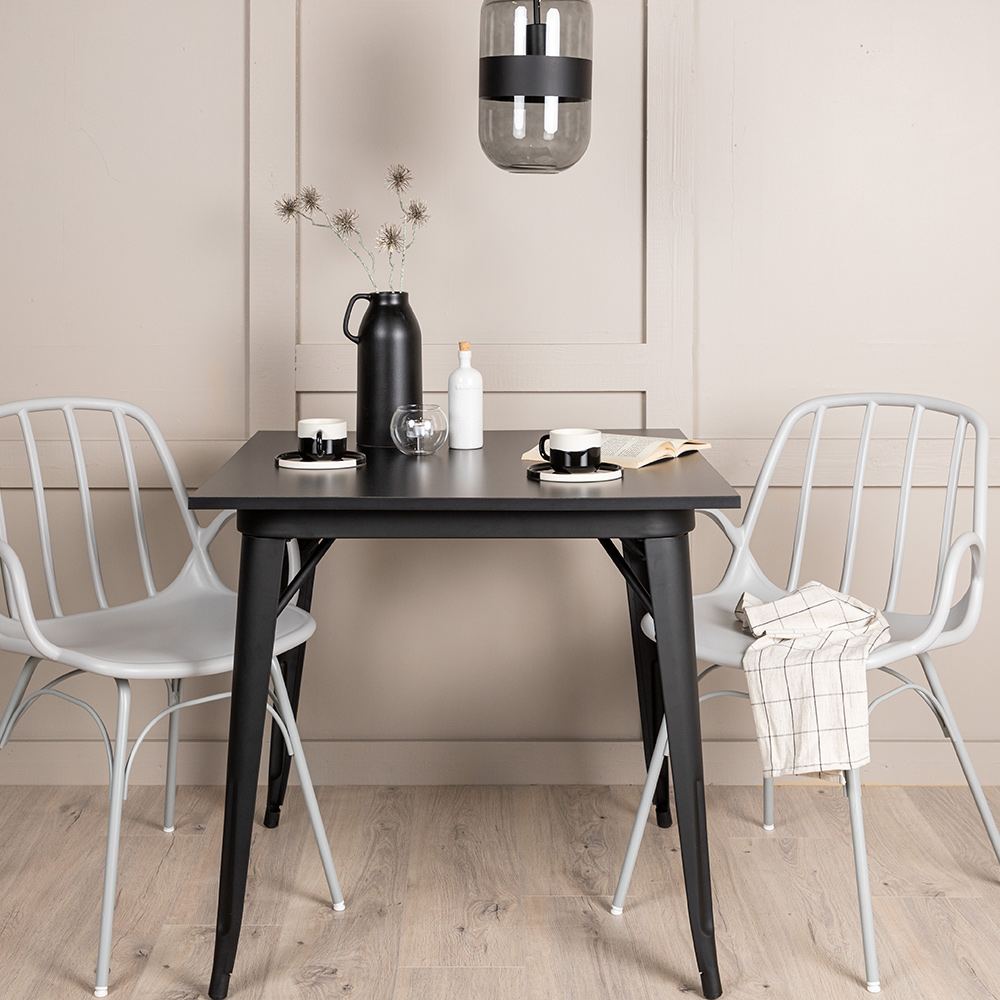 Spisegruppe Venture Home Tempe 80 cm med 2 Dyrön Stoler