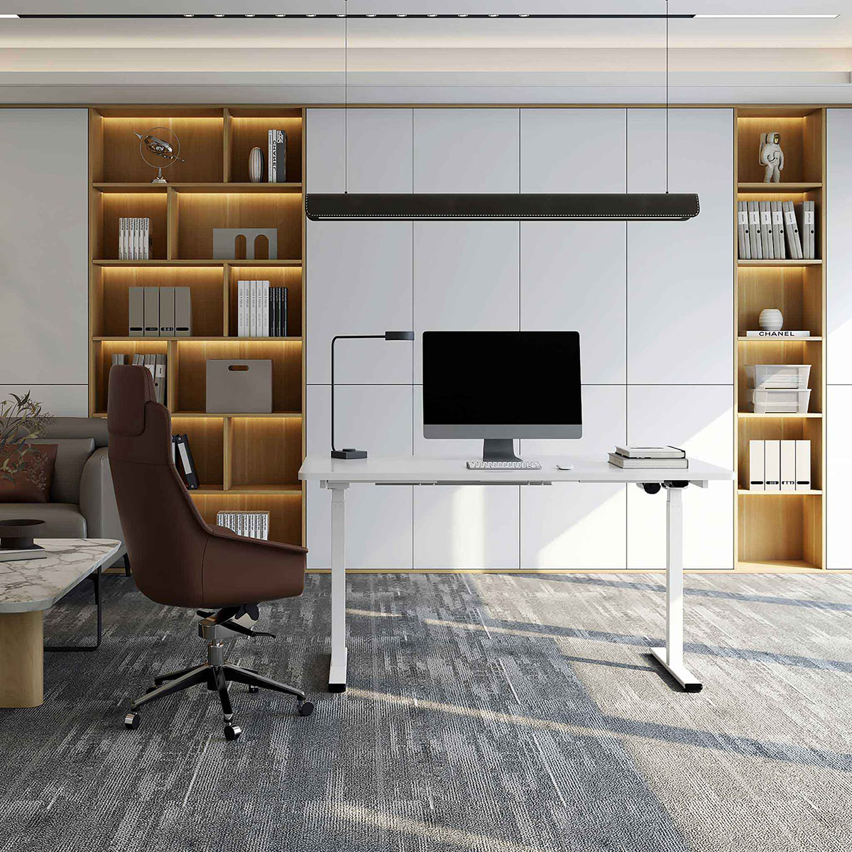 Skrivebord Lykke M100 140x70 cm Hev- og Senkbar