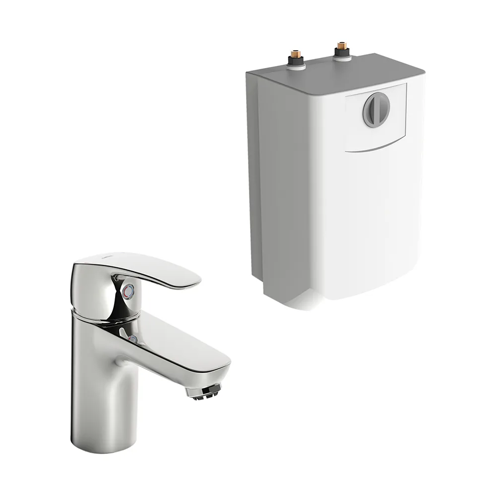 Servantbatteri Oras Safira 1003F med Varmtvannsbereder