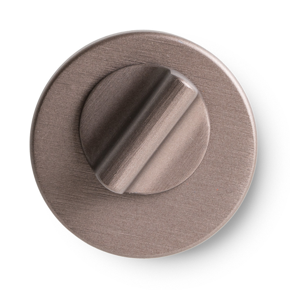 WC knott Beslag Design R Mørk Bronse