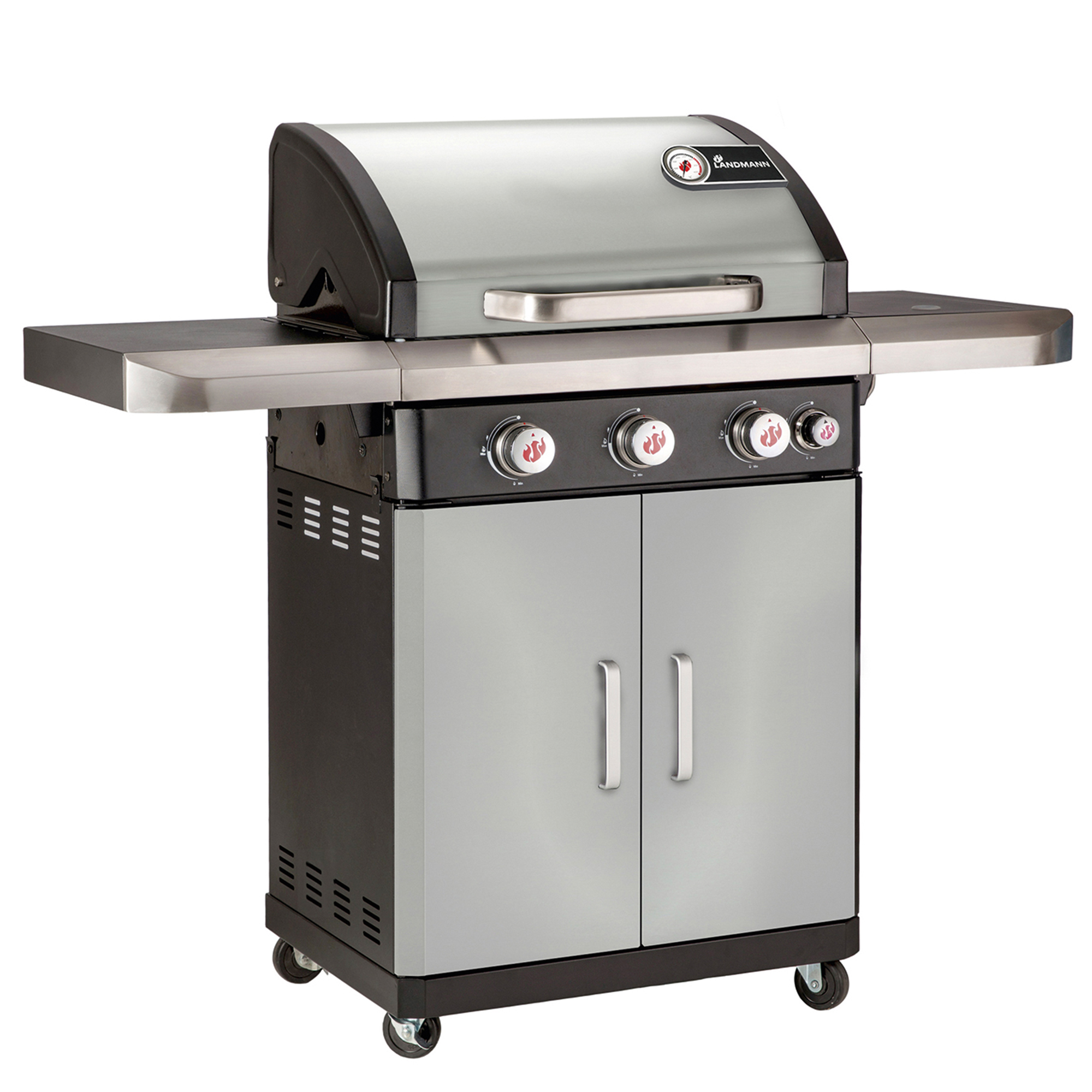 Gassgrill Landmann Rexon Select PTS 3.1 Rustfritt Stål