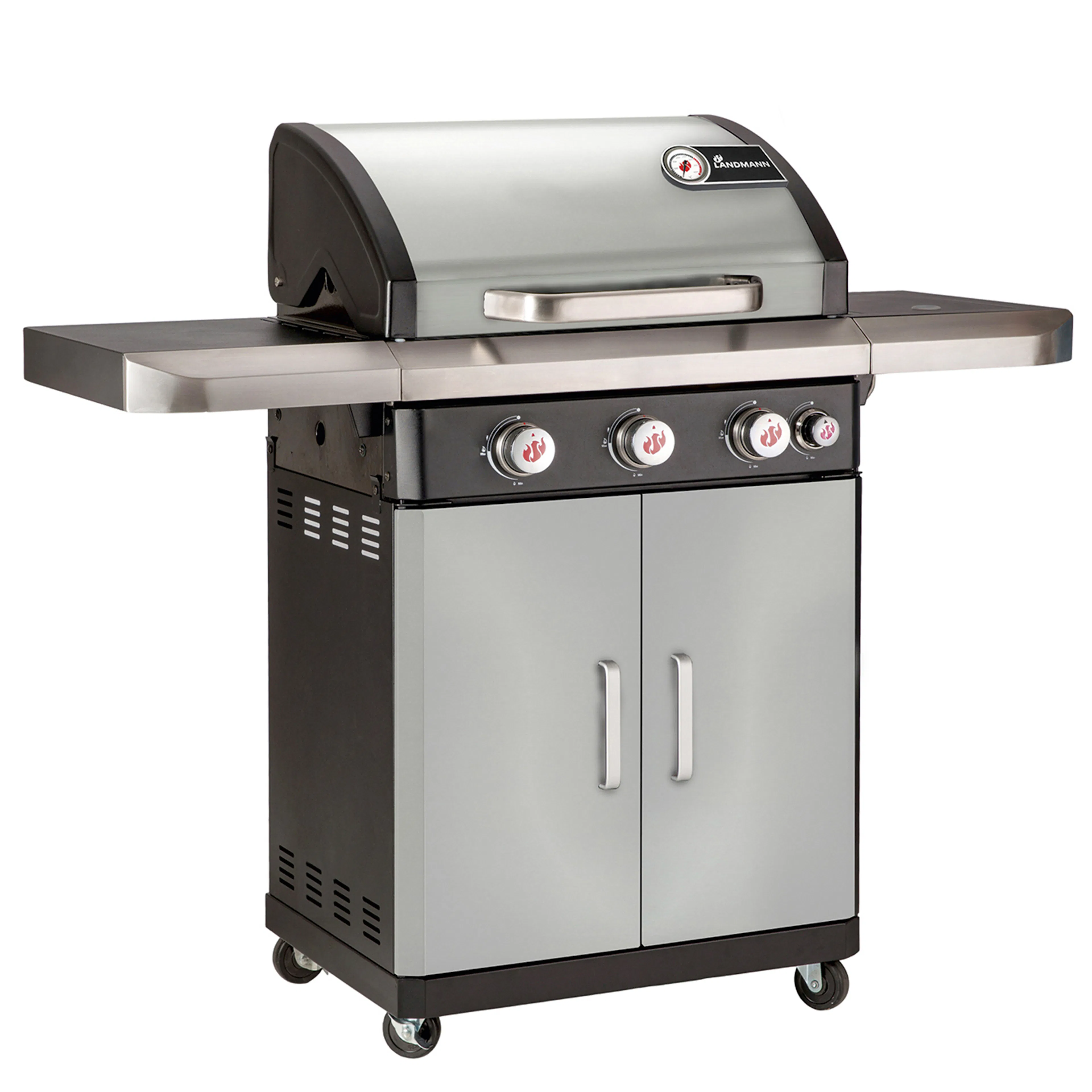 Gassgrill Landmann Rexon Select PTS 3.1 Rustfritt Stål