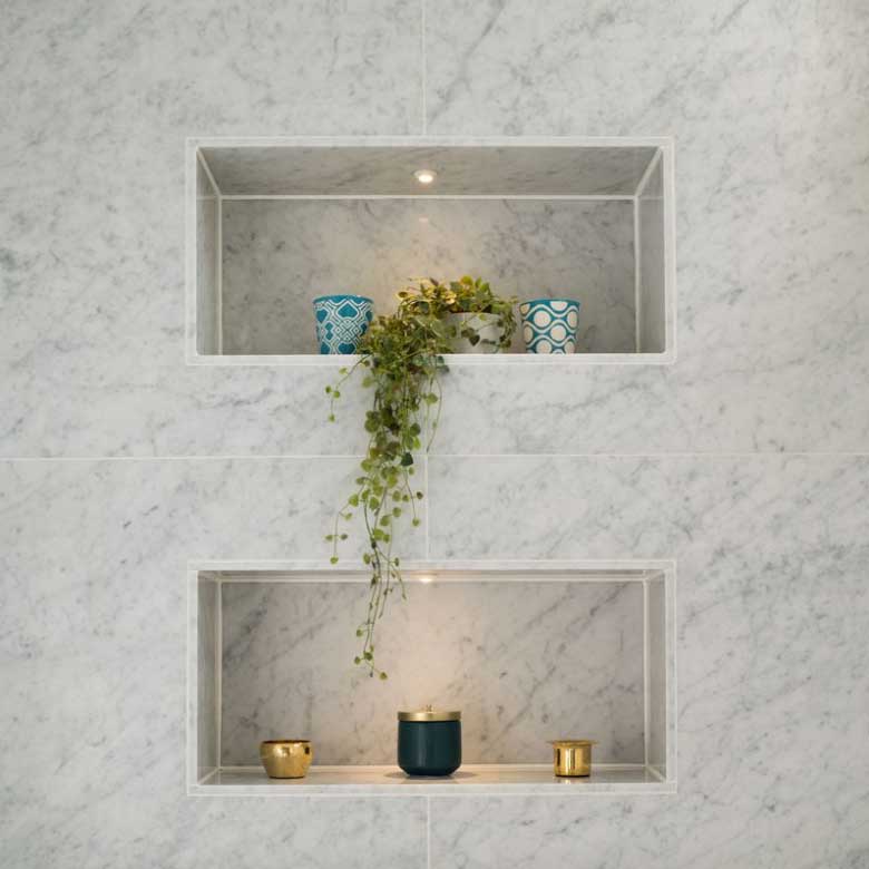 Marmor Arredo Bianco Carrara C Honed Vit 31x61 cm