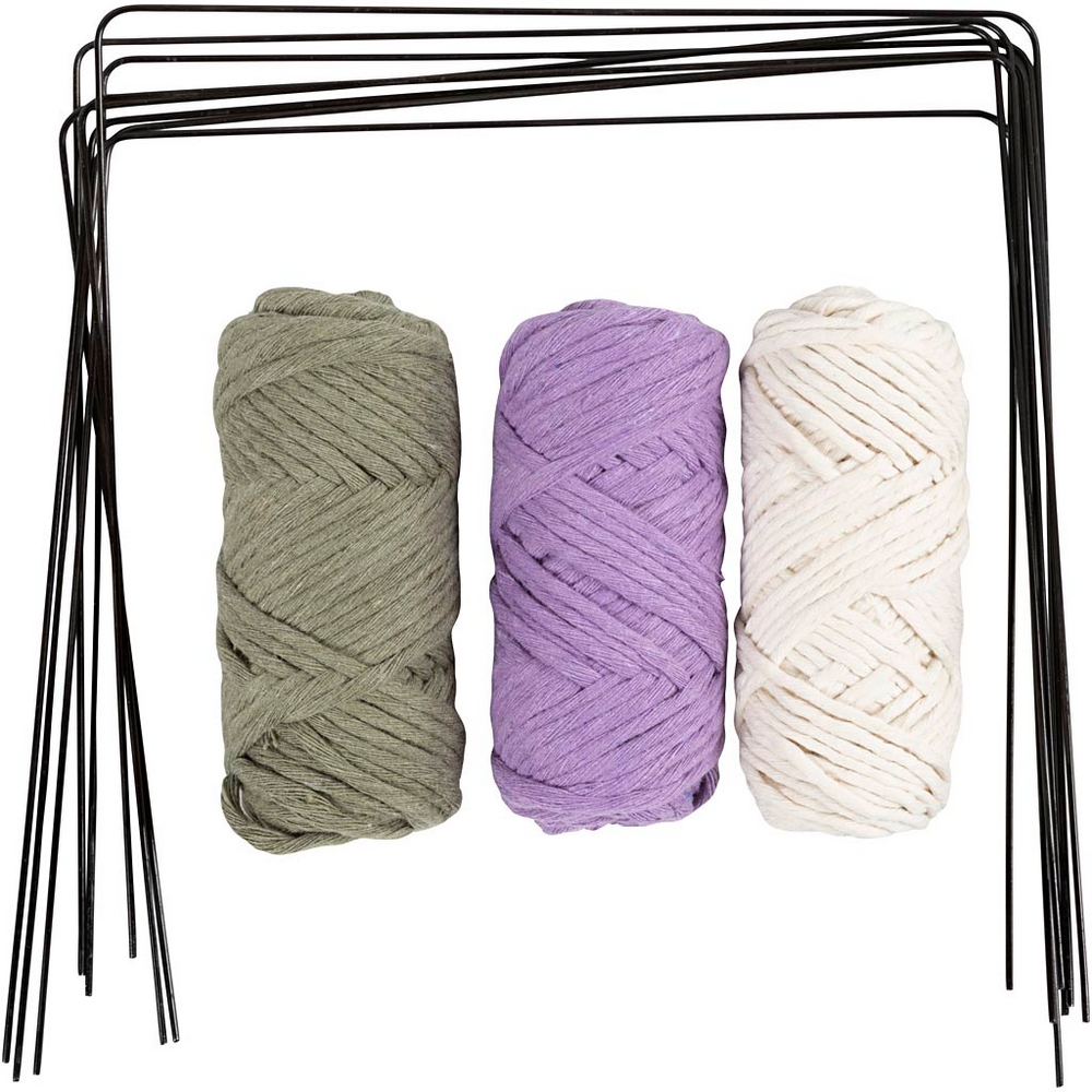 Hobbysett Creativ Company DIY Kit Glassdekorasjon Makramè