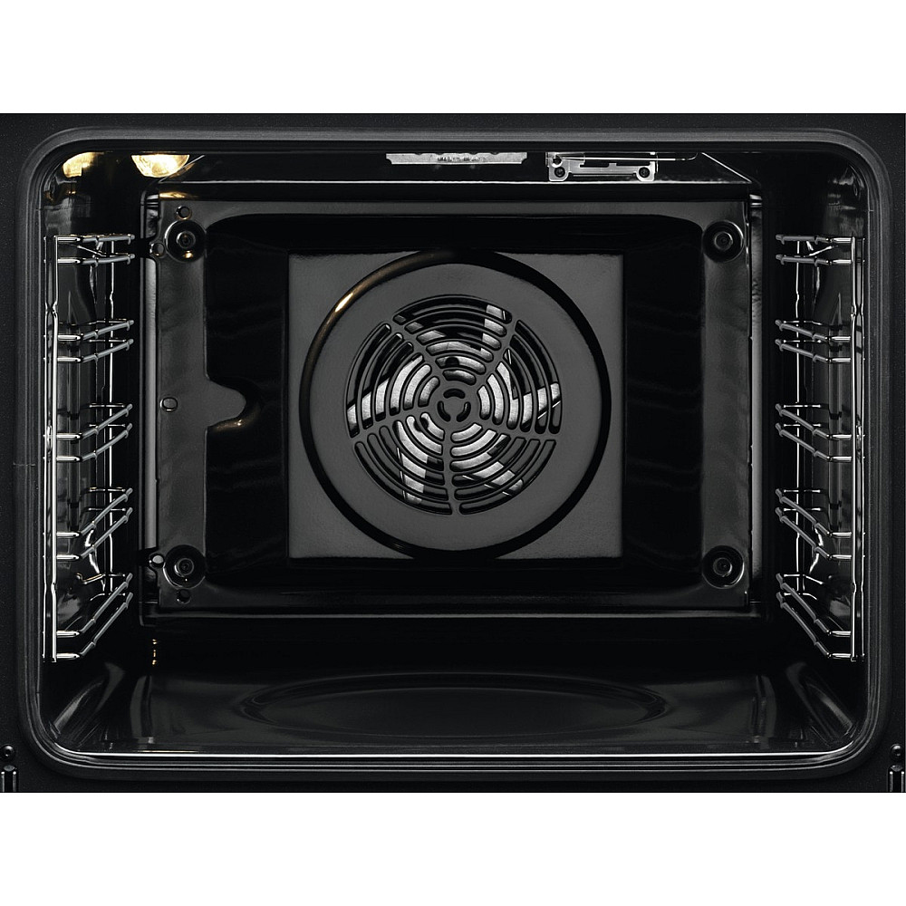 Innbyggingsovn Electrolux EOB105K Sort med Varmluft og AquaClean