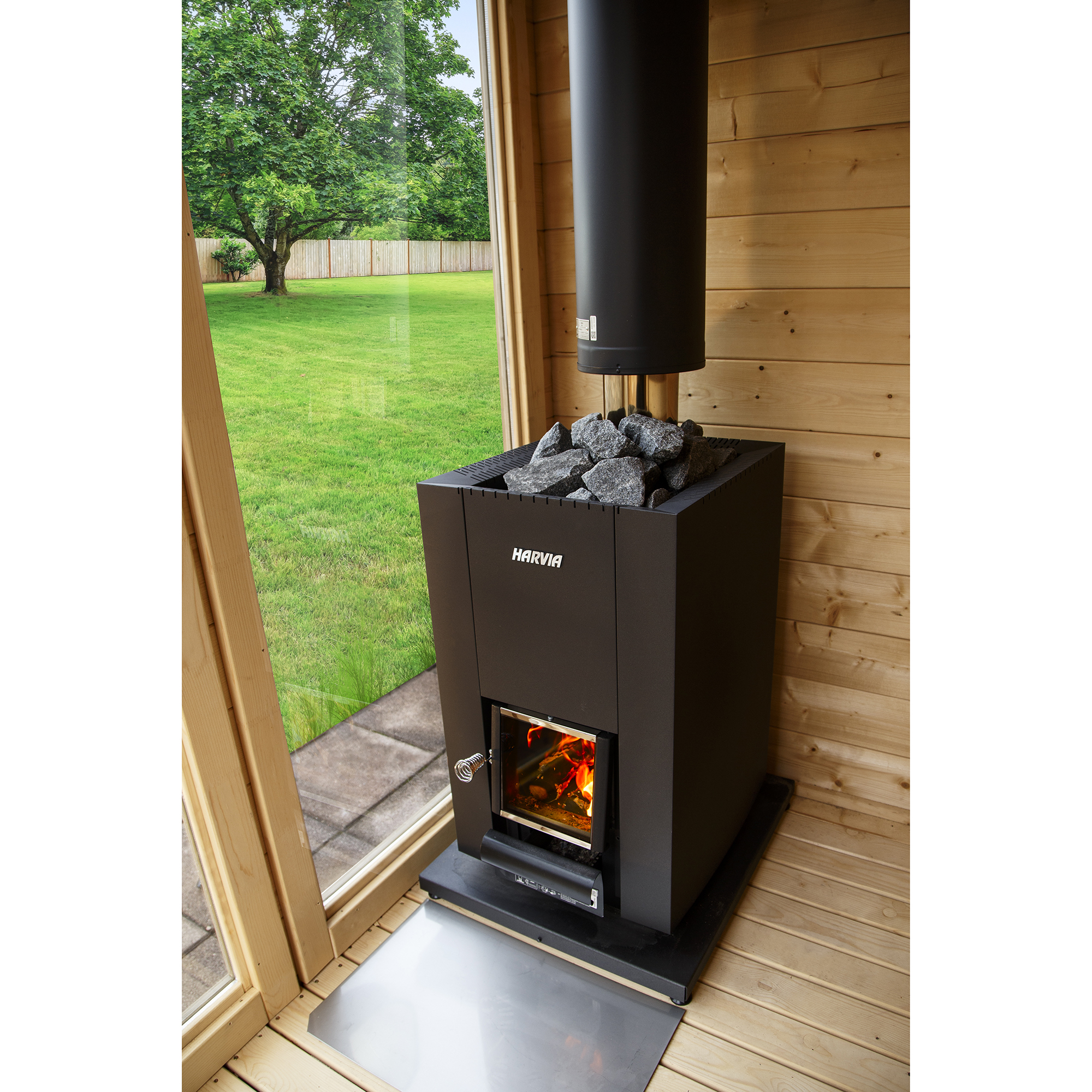 Badstuovn Harvia Linear 18 Compact Black