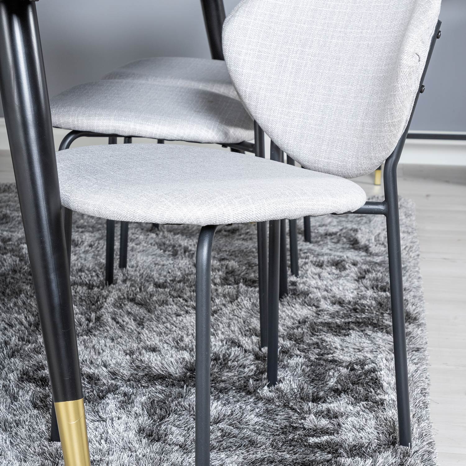 Spisegruppe Venture Home Disa med 6 Valor Stoler
