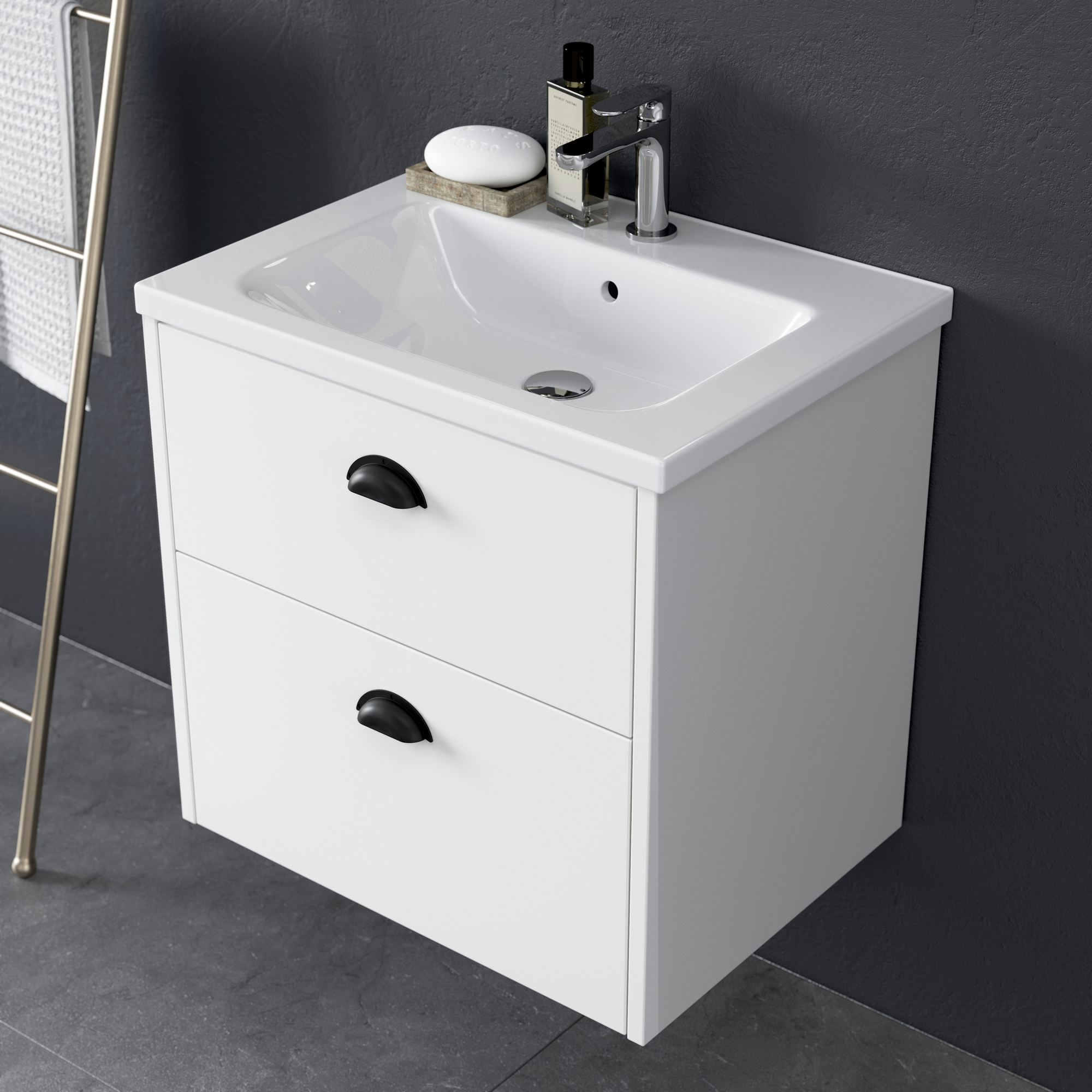 Skålhandtag INR Deep | badrum - badrumsmobler - badrumshandtag | KakelKungen