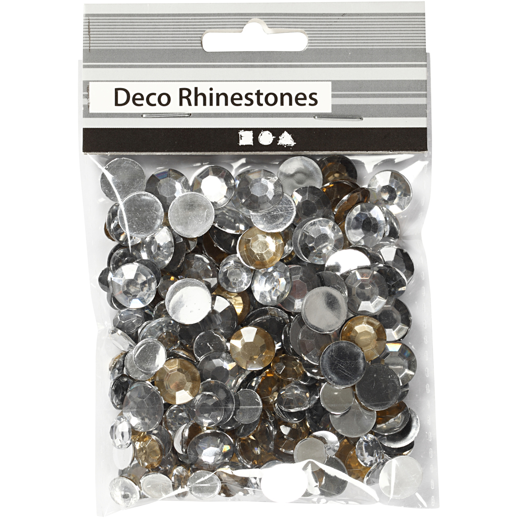 Rhinsten Creativ Company Runde Str 6+9+12 mm 360 St/1 Pk