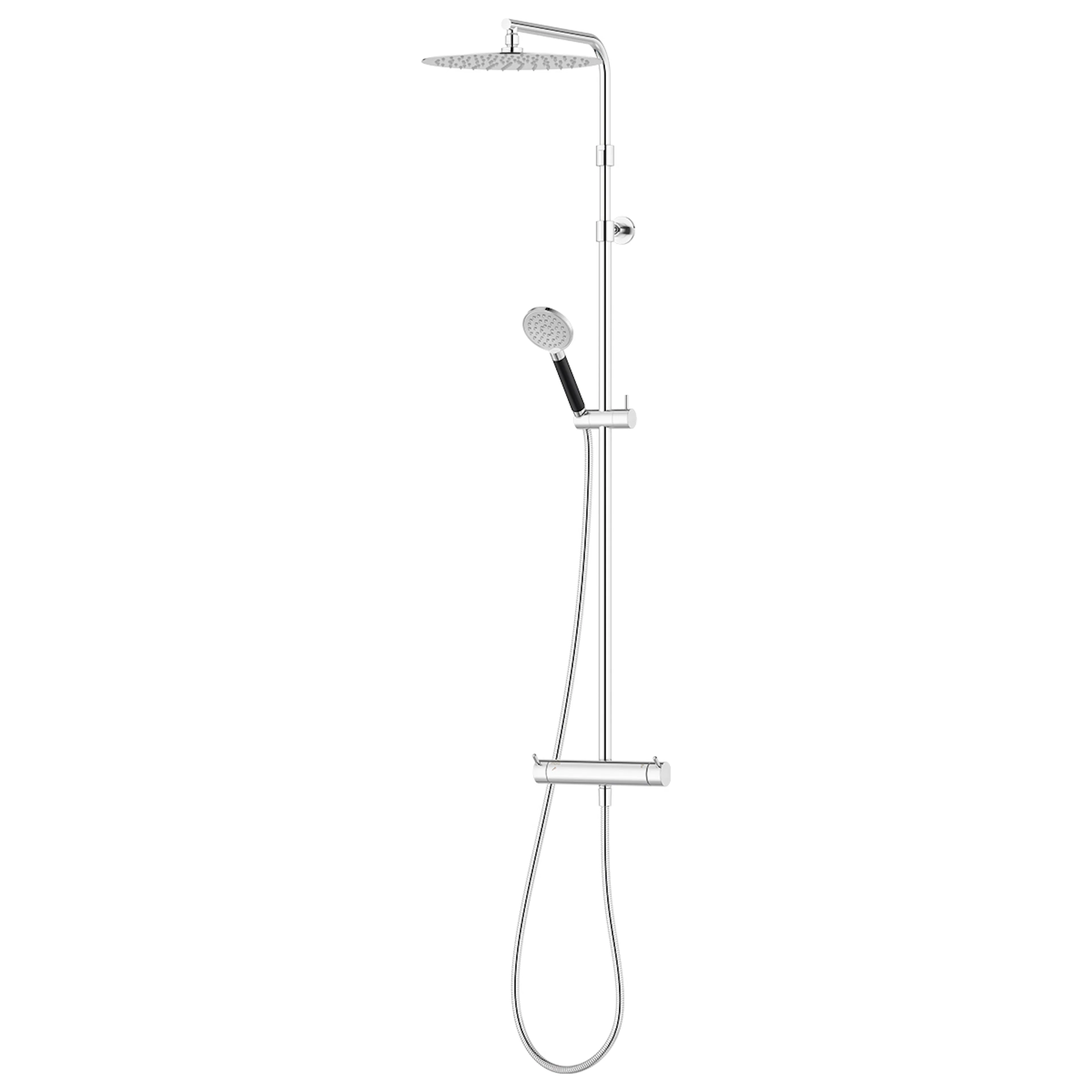 MORA INXX II SHOWER SYSTEMKIT 150C/C. M.TAKDUSCH. KROM, NY Krom, CC-mått: 150