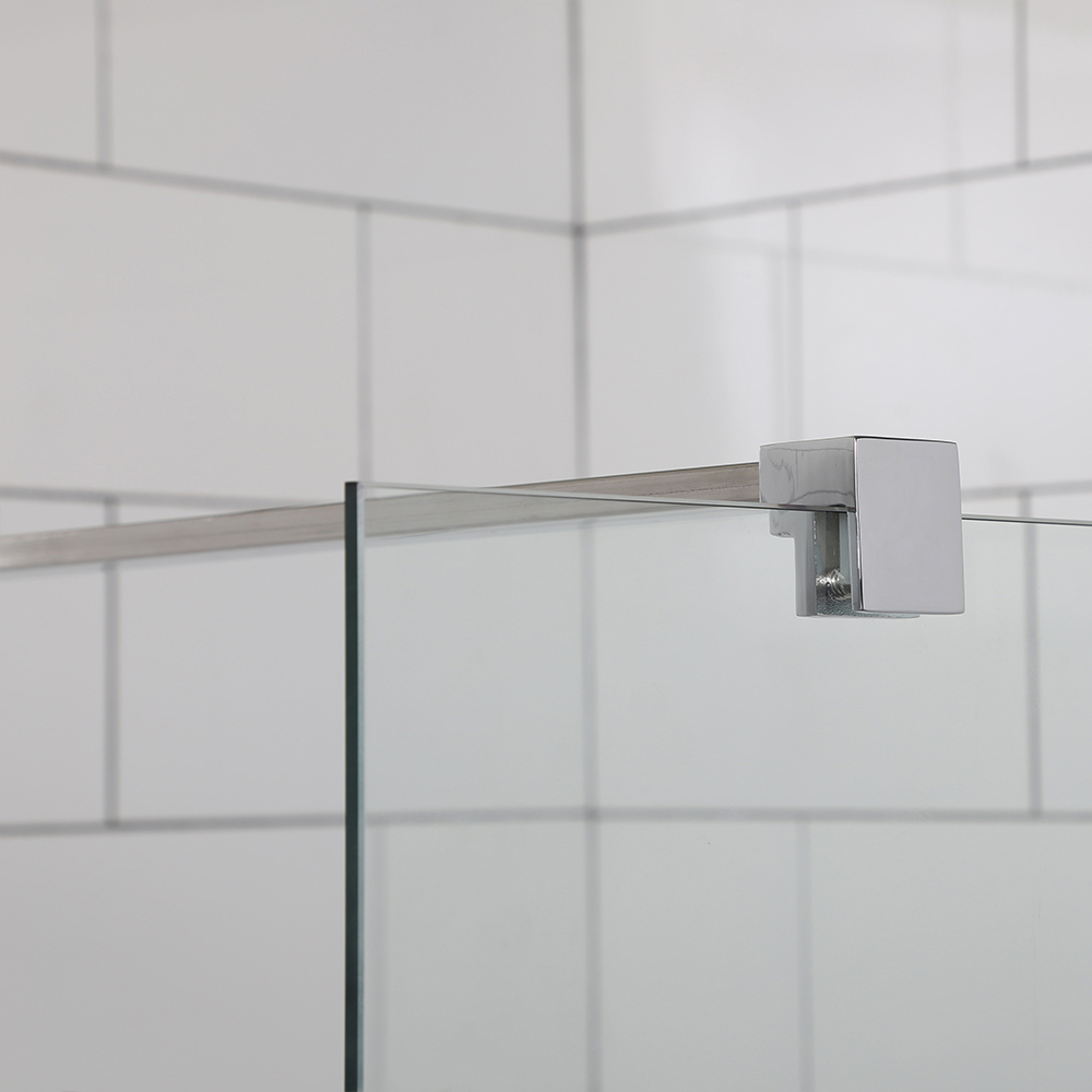 Duschvägg Bathlife MÅNGSIDIG P/P Delvis frostat (Vital)