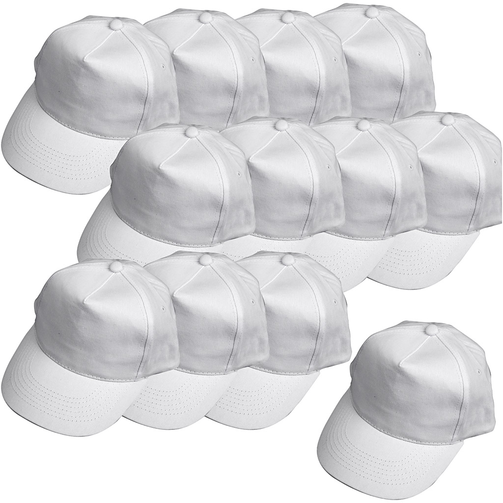 Caps Creativ Company Hvit 12 stk/1 Pk