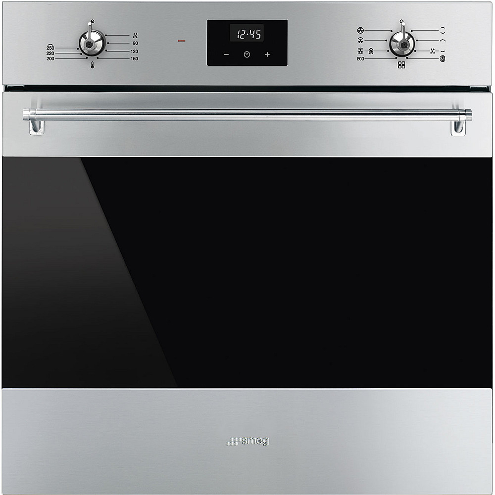 Ovn- og Mikrobølgepakke Smeg SF6300TVX + MP322X1 Classic Rustfri Med Damprensing