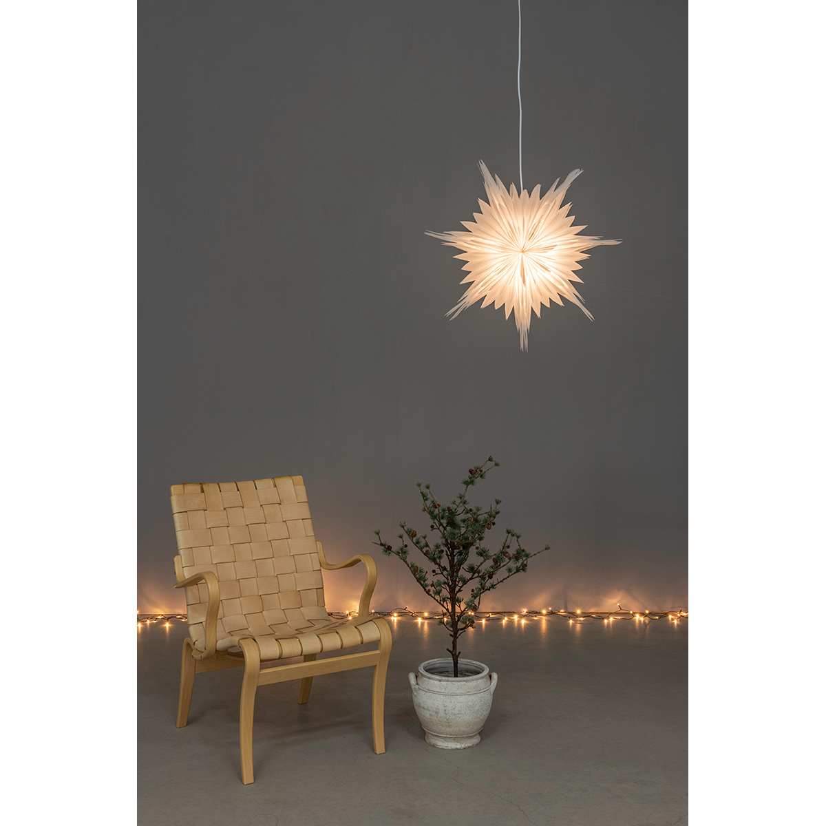 Adventsstjerne Gnosjö Konstsmide 60 cm 5938-200