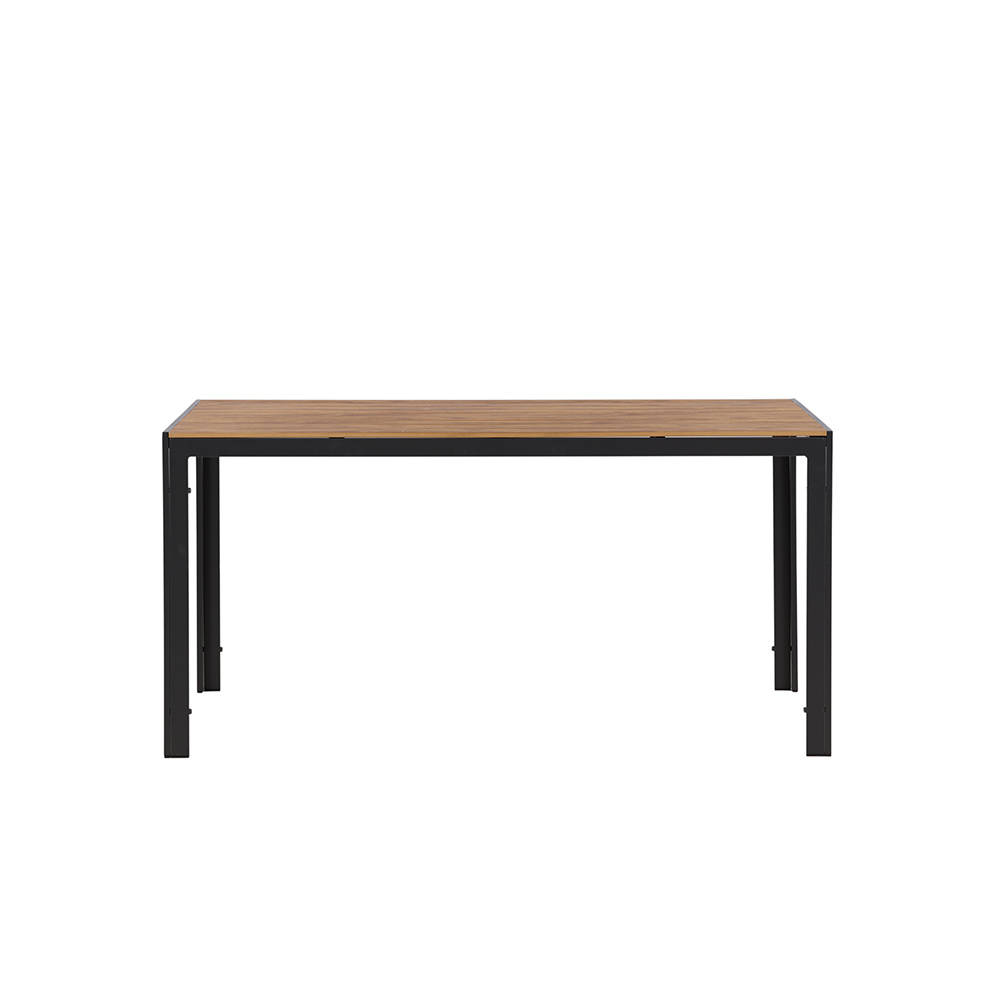 Break Diningtable Alumnium - Black / Nature Rectangular 90*1 Natur