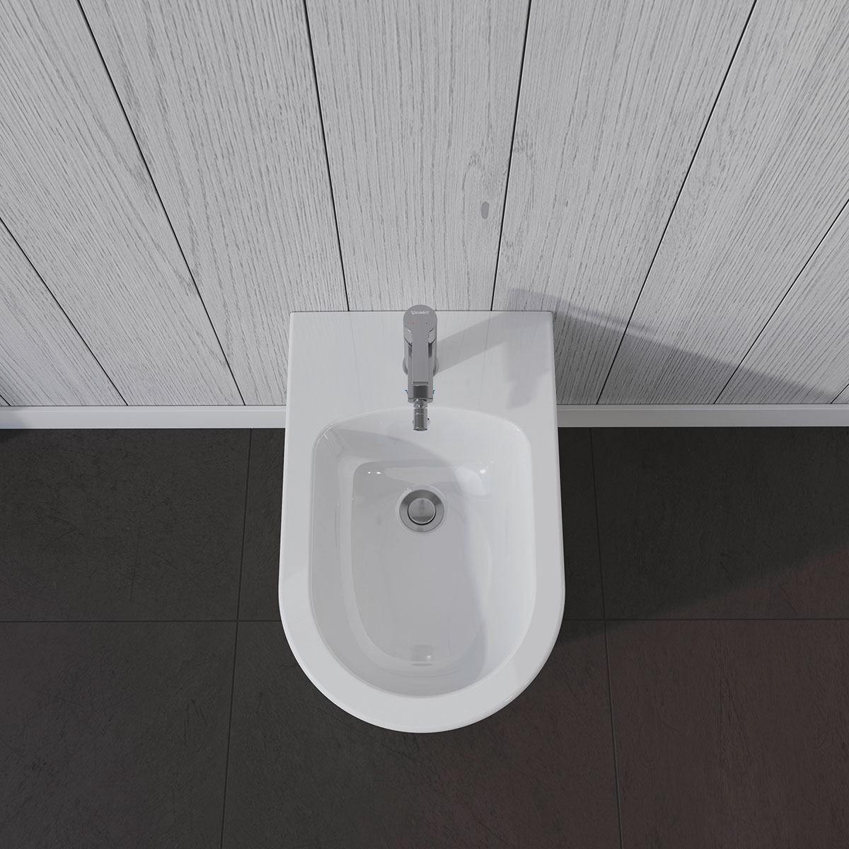 Bidé Duravit ME by Starck Veggmontert