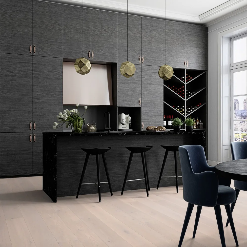 Parkett Boen Eik Pearl Hvitoljet 1-Stav