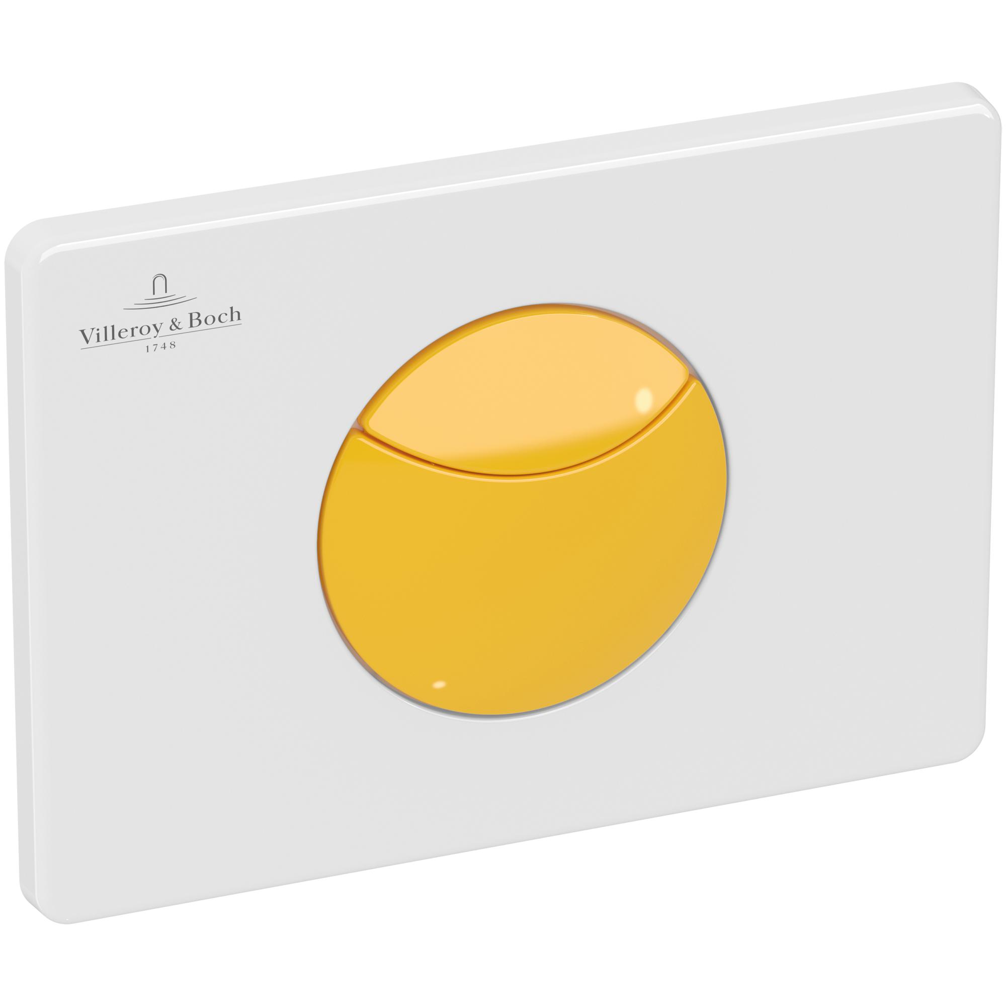 Spolknapp Villeroy & Boch ViConnect E100 Plast | badrum - toalettstol - spolknapp | KakelKungen