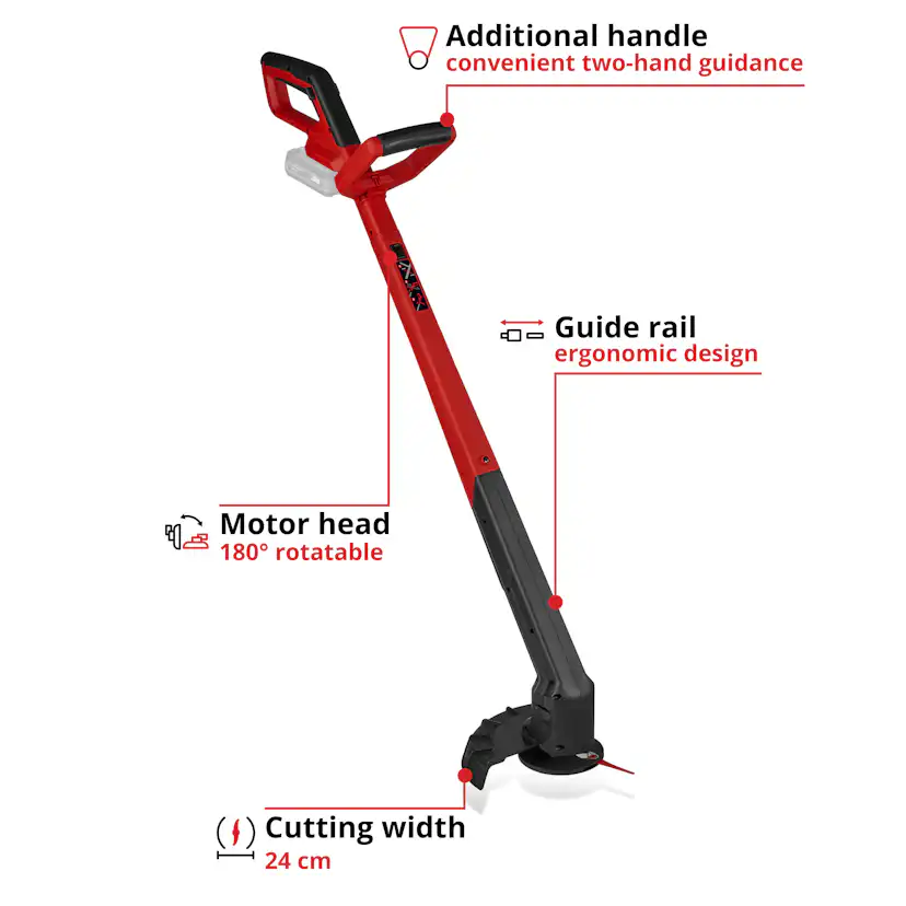 Gresstrimmer Einhell GC-CT 18/2411 Li P Uten Batteri og Lader