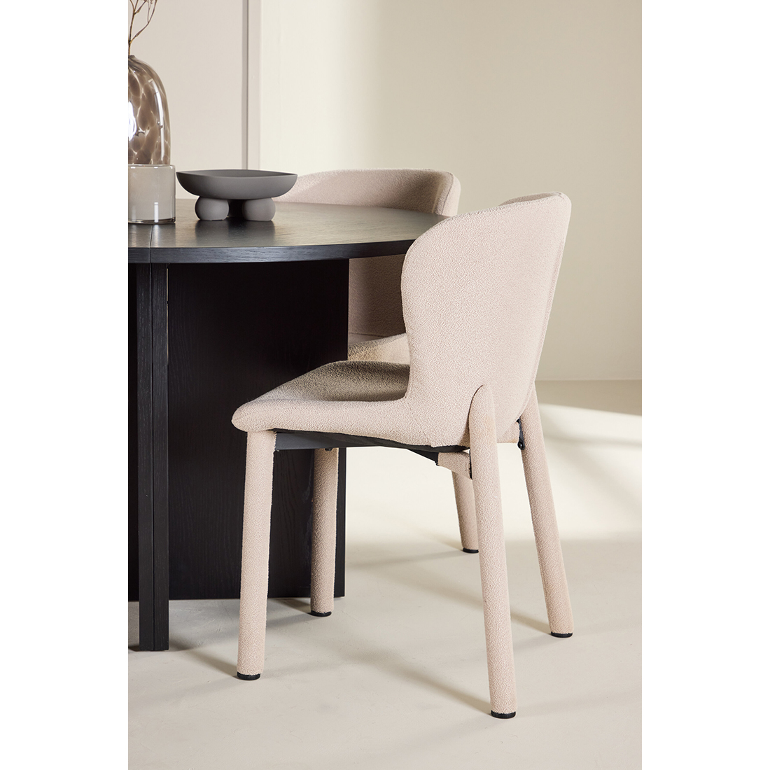 Spisegruppe Venture Home Strada Ø120 cm med 4st Astoria Spisestoler