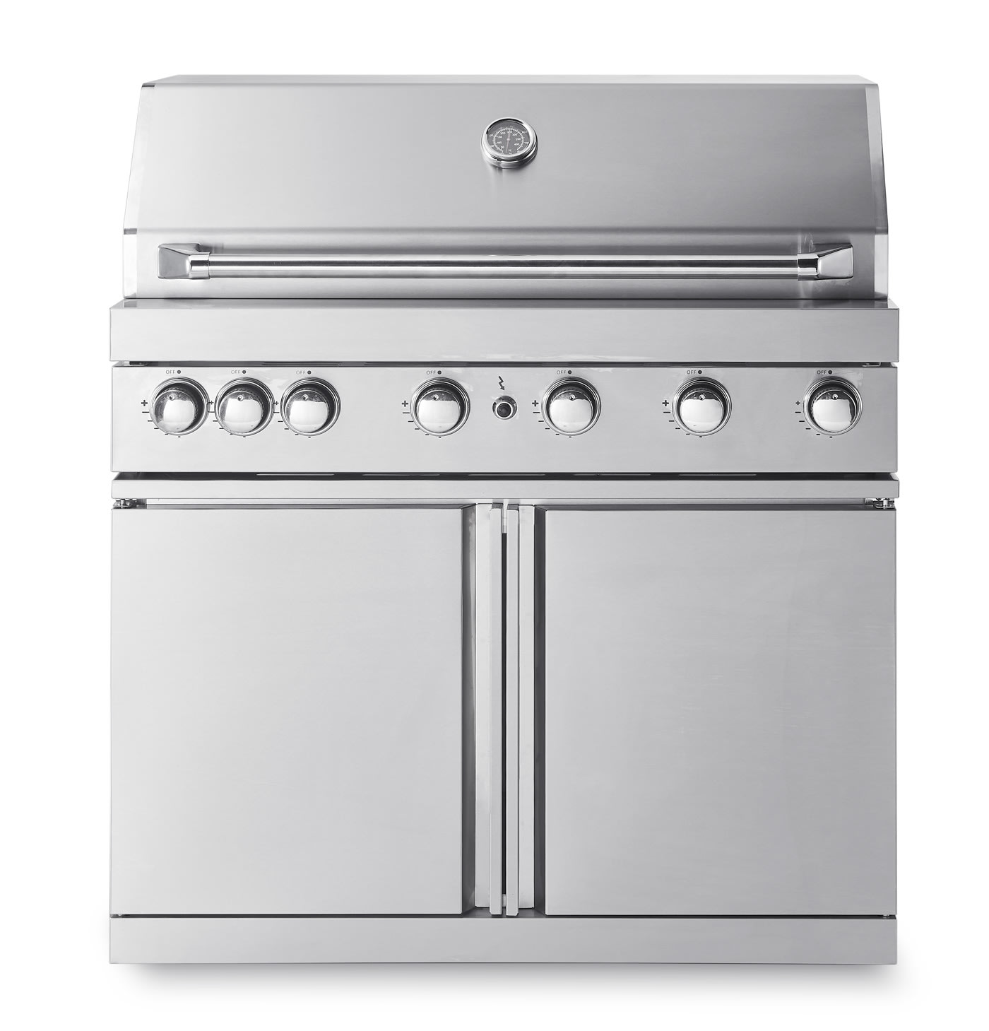 Frittstående Gassgrill Myoutdoorkitchen Classic Line i Rustfritt Stål 304SS med 6 Brennere