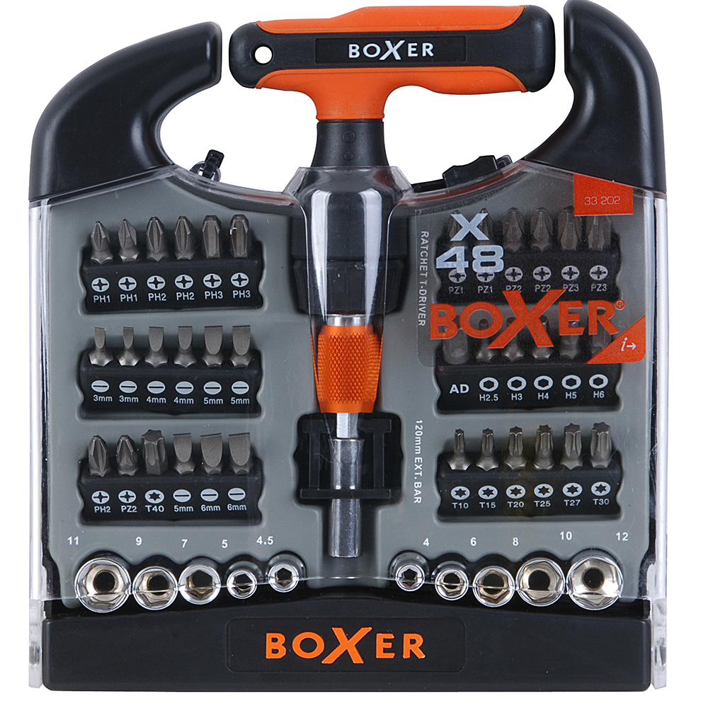 Bitsset Boxer 48-deler