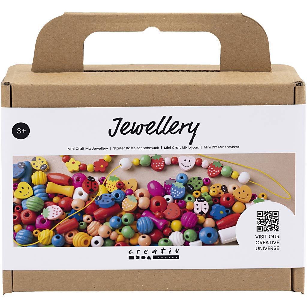 Smykker Creativ Company Mini DIY Mix Glade Farger