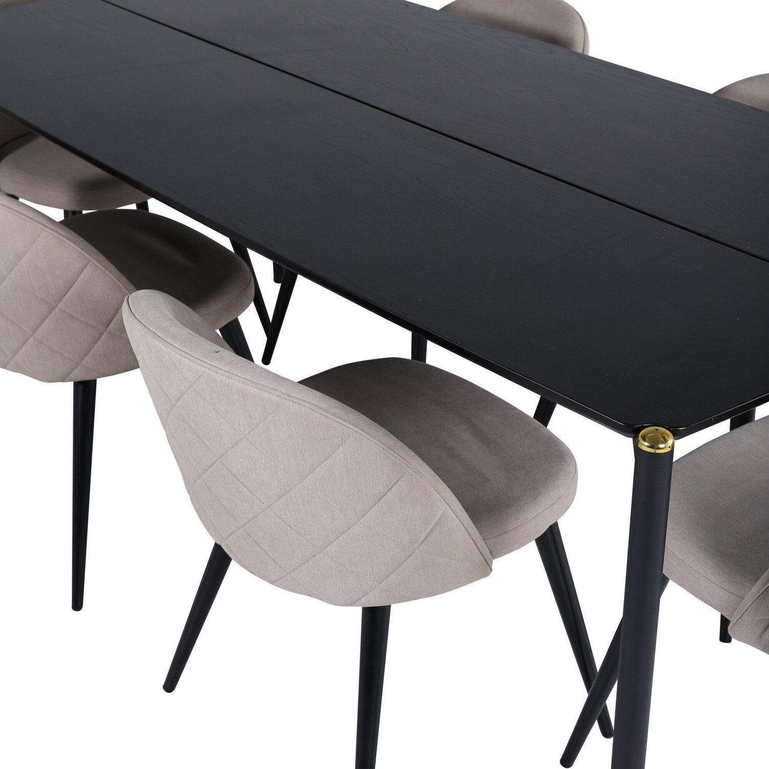 Spisegruppe Venture Home Paris Spisebord og Valentina Stitcthes Spisestol