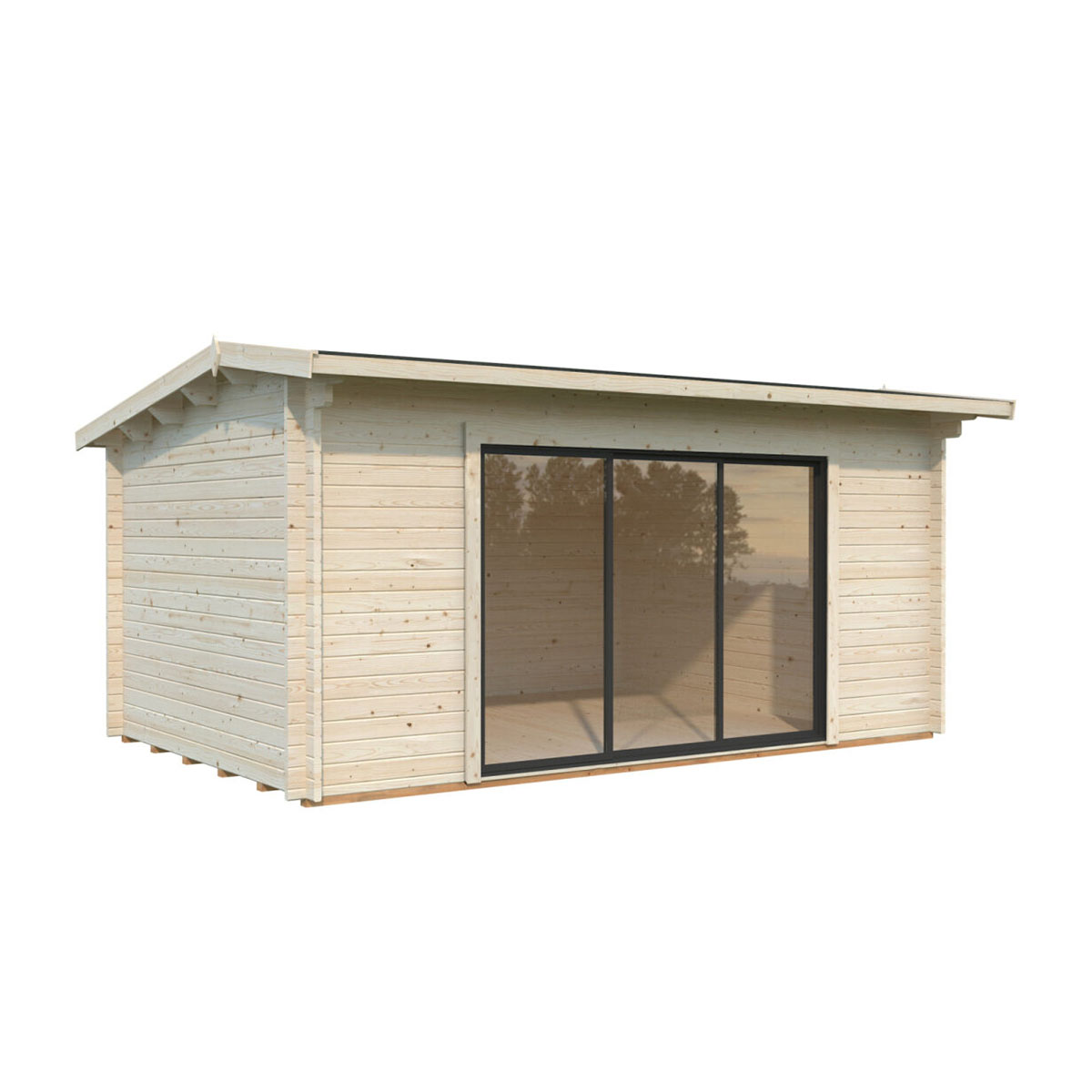 Ines 13,7 m2 Slide NO Slide 1-Lags Glass