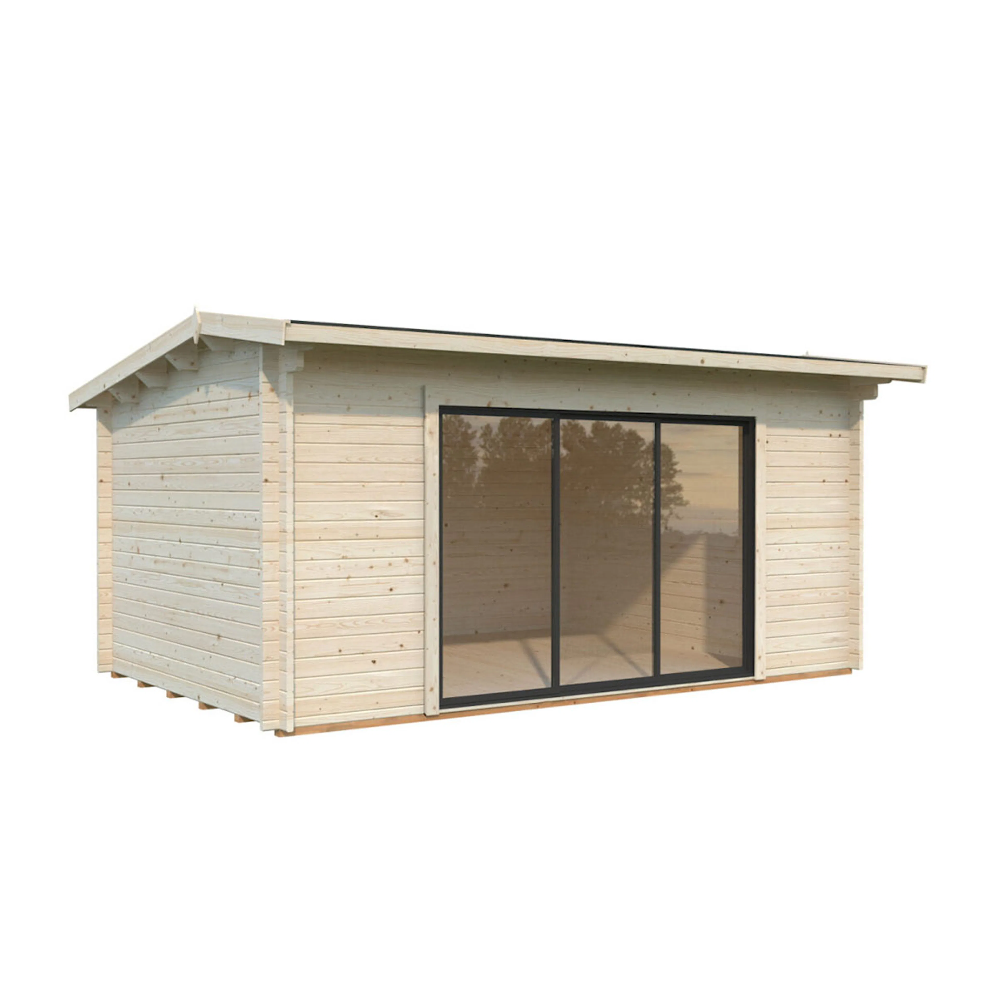 Ines 13,7 m2 Slide NO Slide 1-Lags Glass